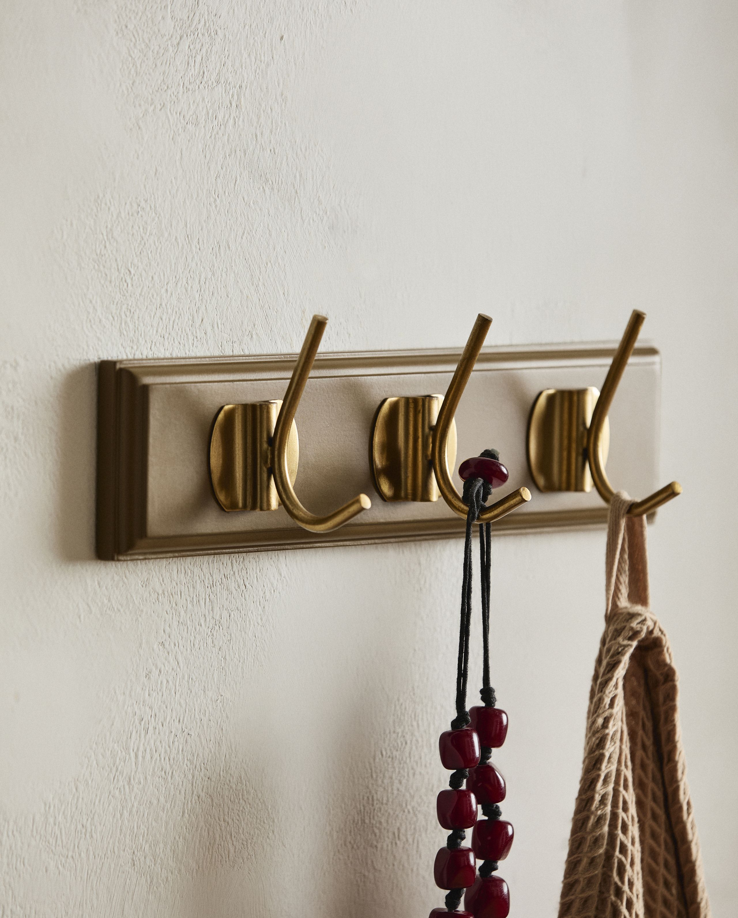Nordal - Knager - EDGY coat rack - Matt camel - 3 hooks