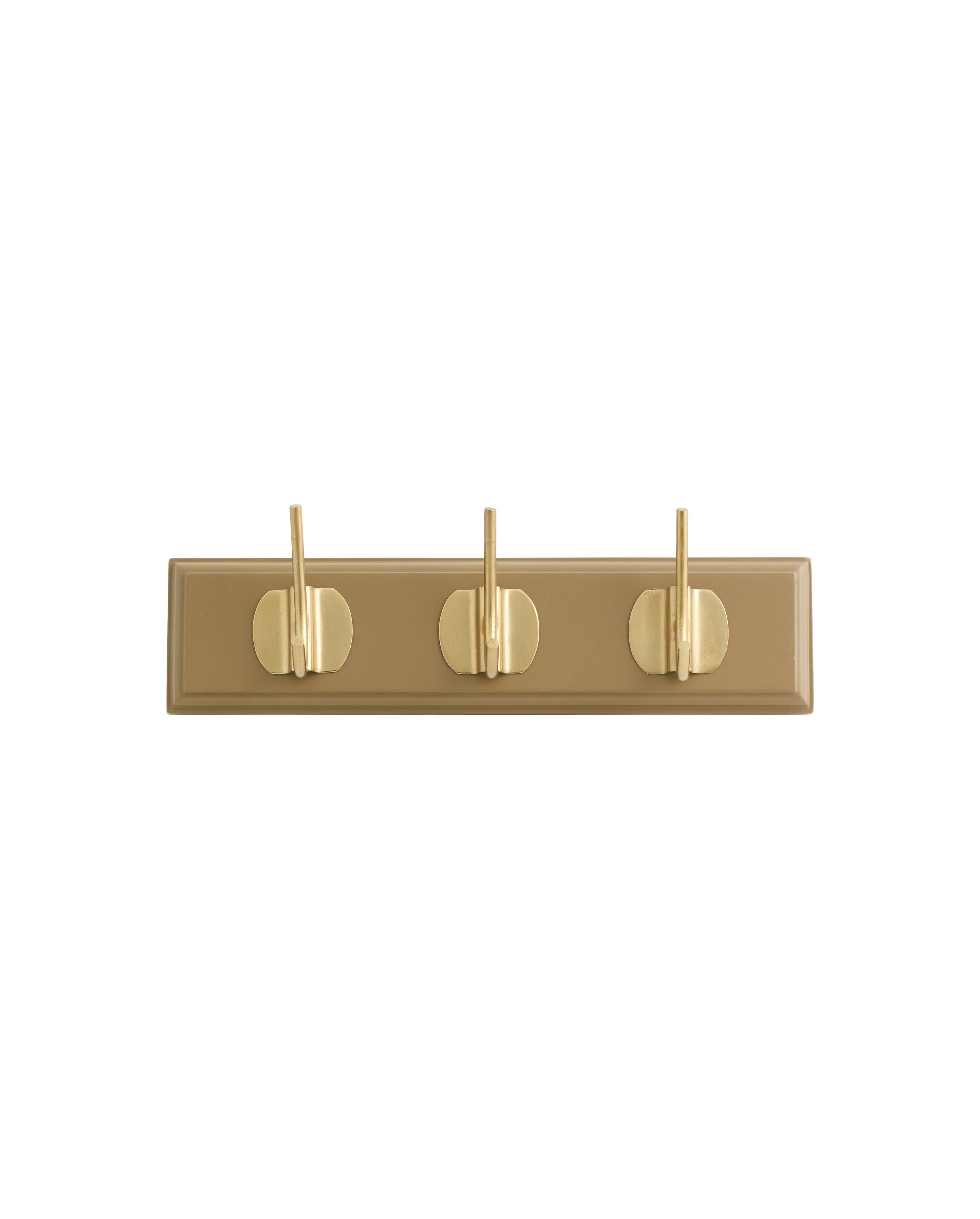 Nordal - Knager - EDGY coat rack - Matt camel - 3 hooks