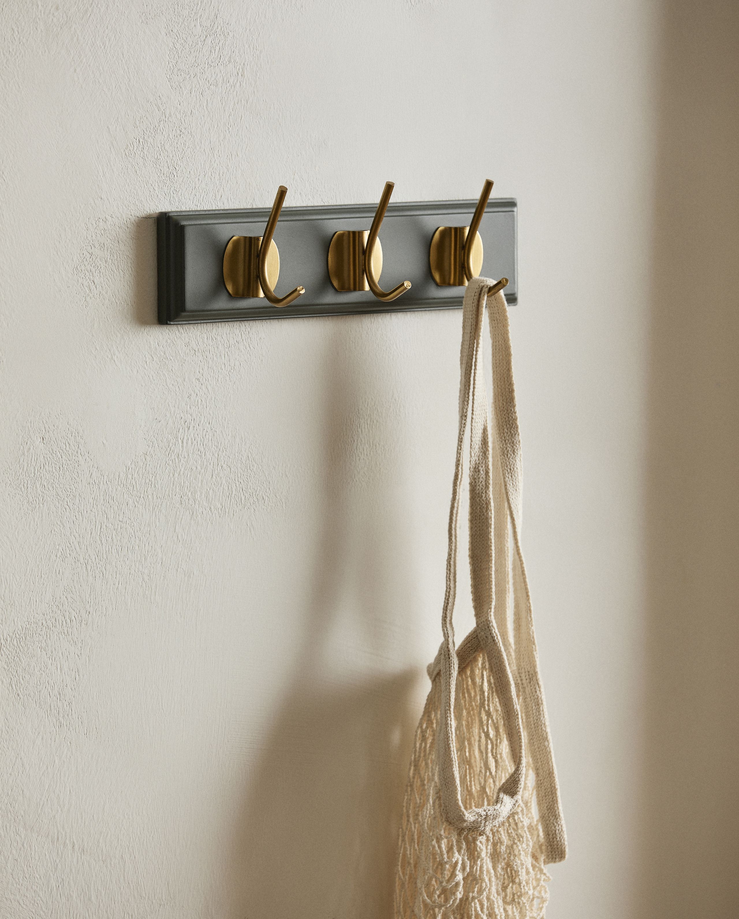 Nordal - Knager - EDGY coat rack - Matt grey - 3 hooks