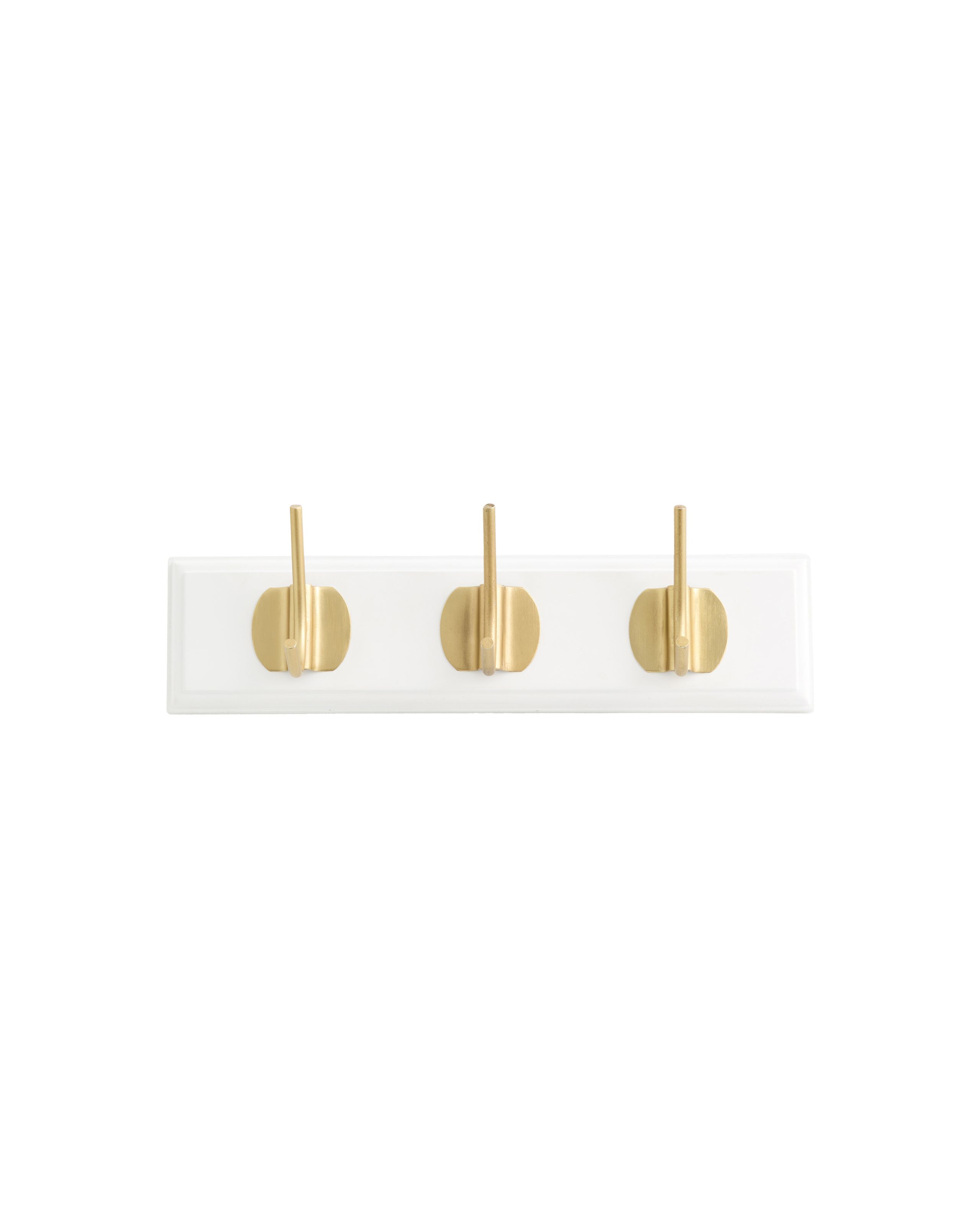 Nordal - Knager - EDGY coat rack - Matt White - 3 hooks