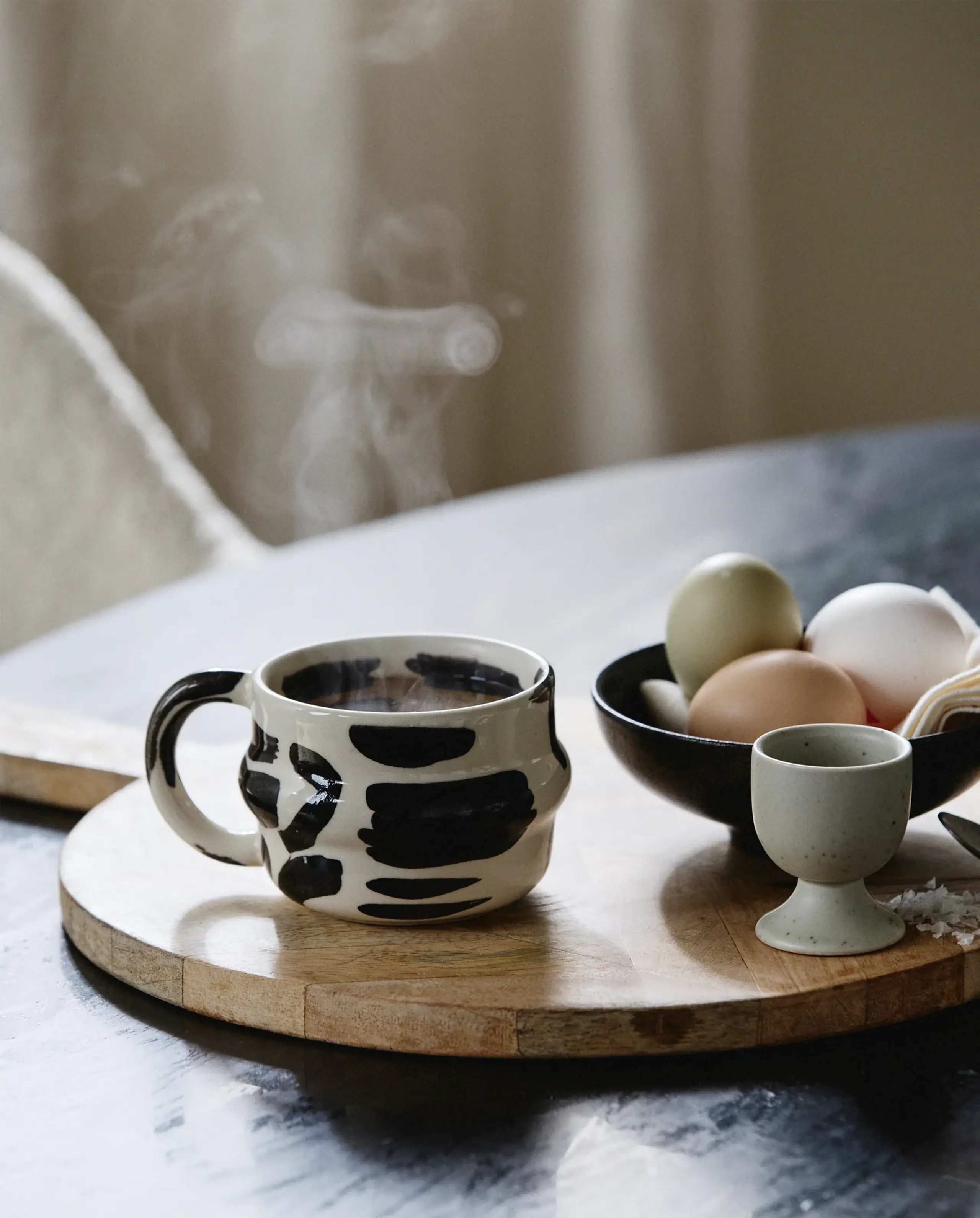 Nordal - Cup - Ysia Cup, Colorblock - Black/Ivory