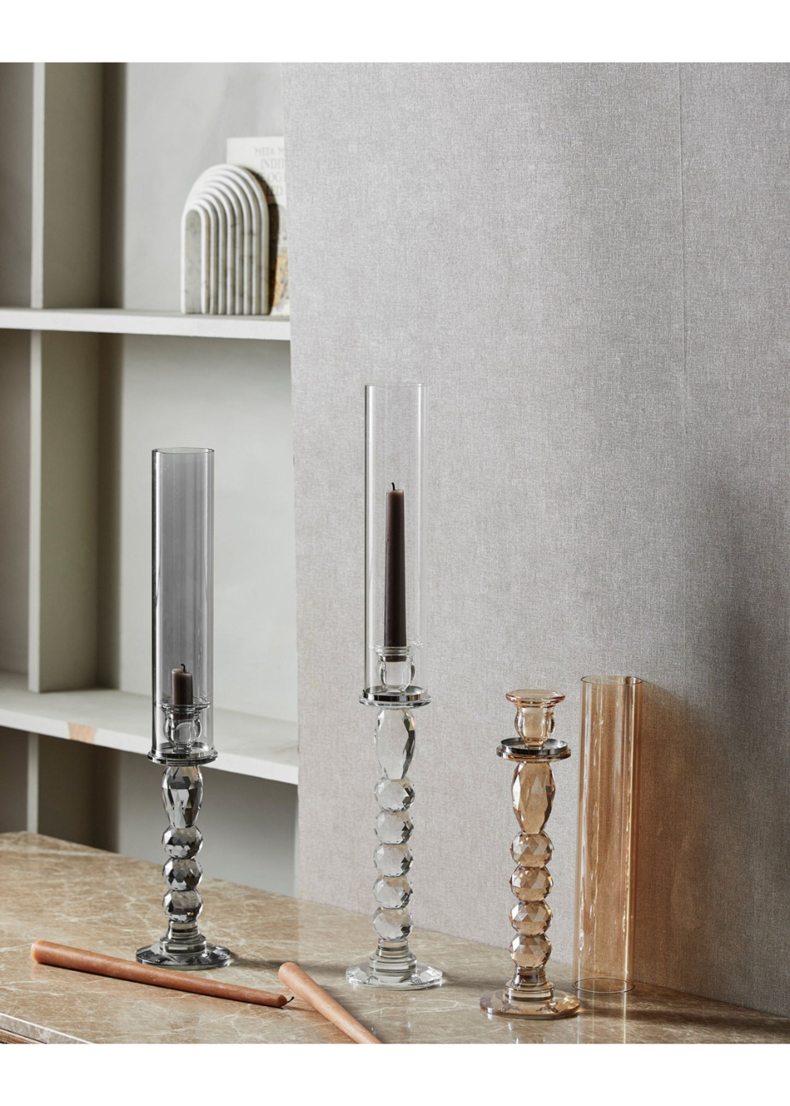 Nordal - Candle Holder - Nosy Candleholder - Amber