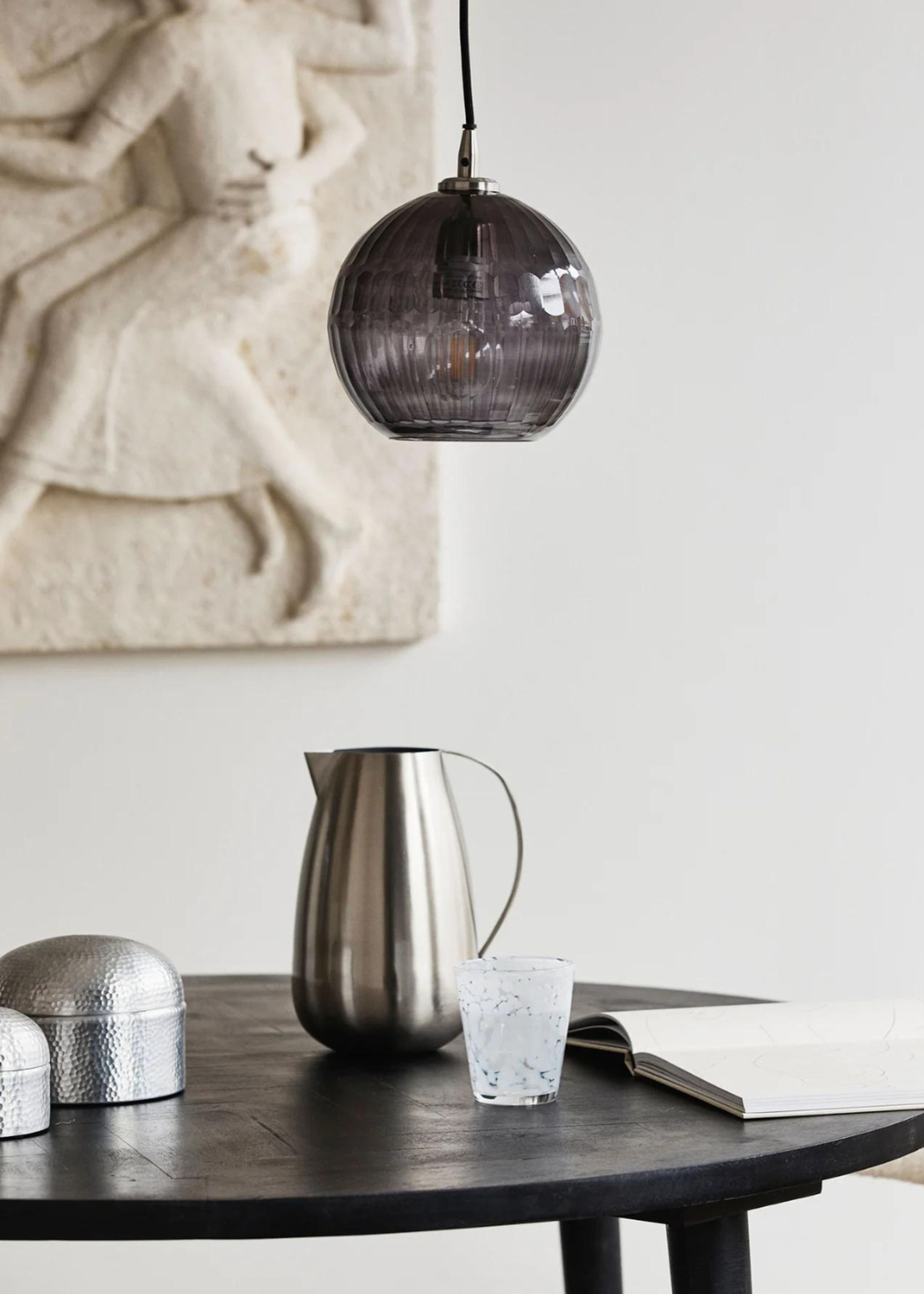 Nordal - Storage boxes - Macau - Aluminum L - chrome finish