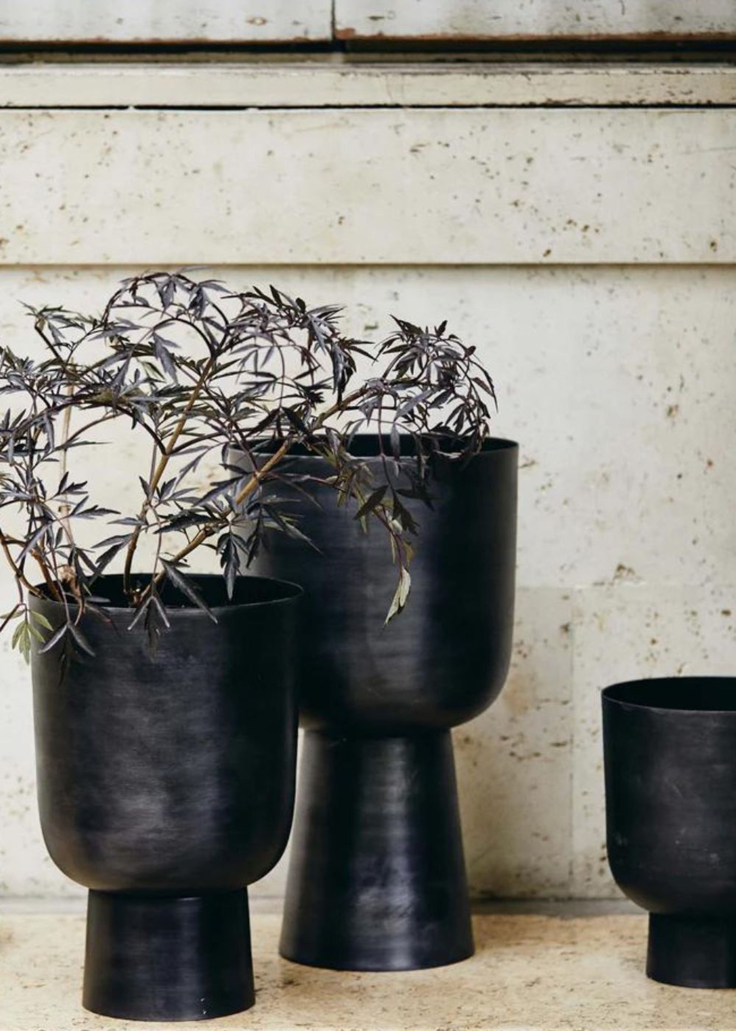 Nordal - Potte - GALOA planter - Aluminium - Large