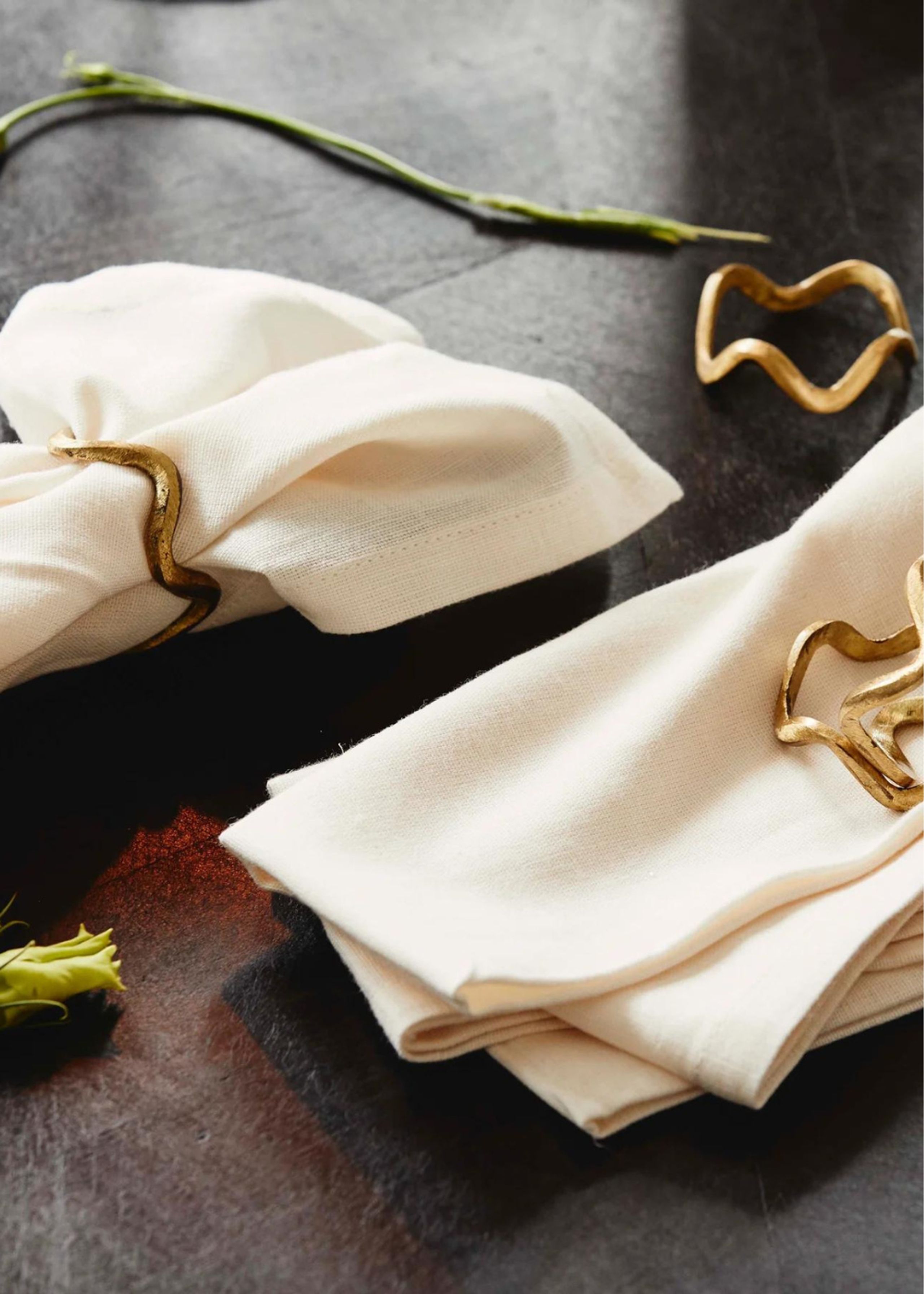 Nordal - Napkin ring - SKYE Servietring - Messing finish