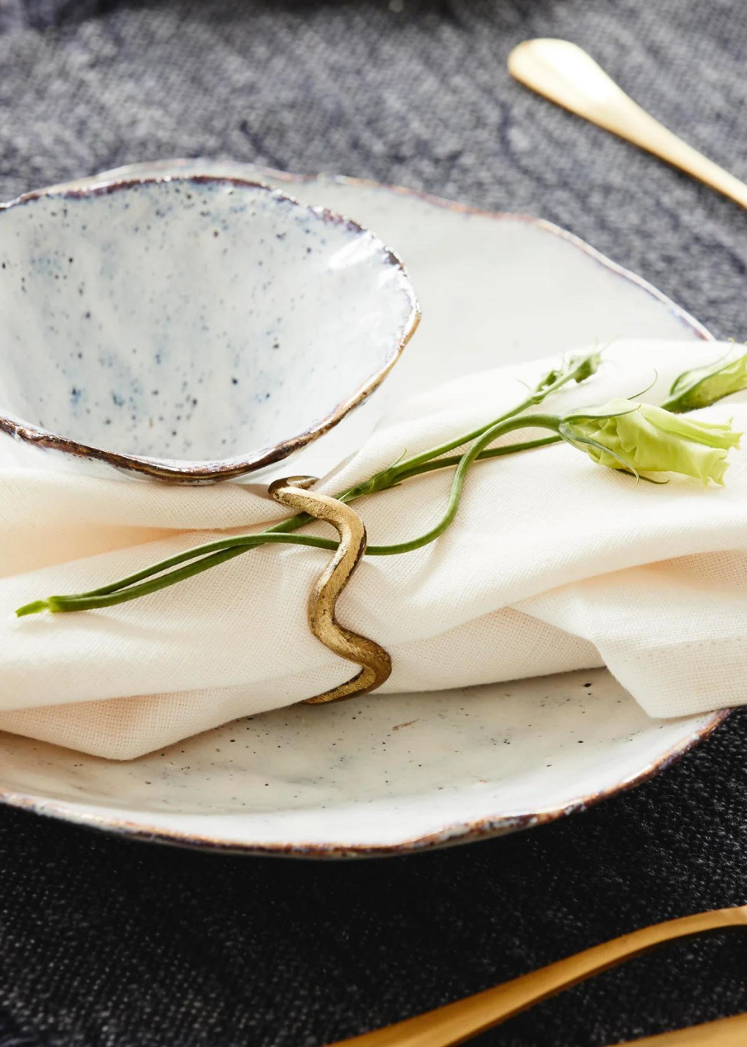 Nordal - Napkin ring - SKYE Servietring - Messing finish