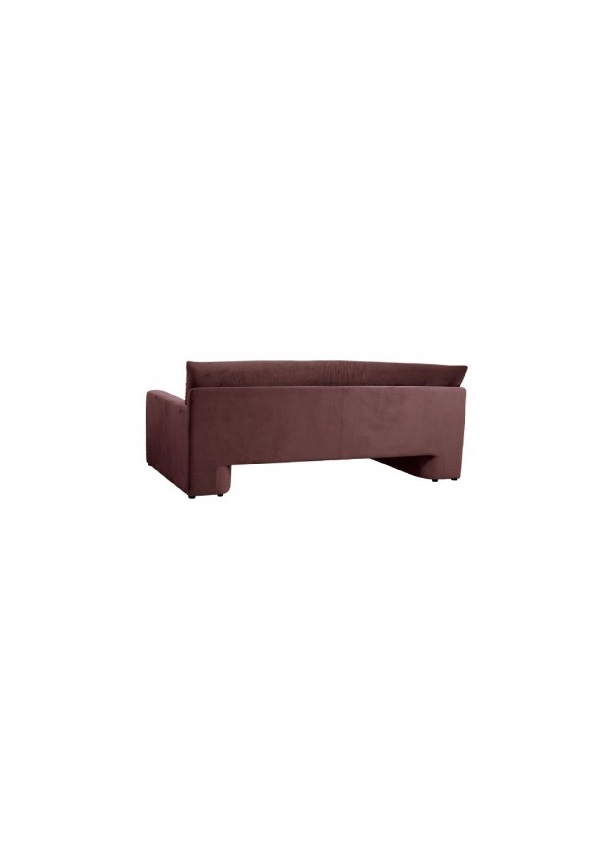 Nordal - Couch - GEO sofa - Burgundy