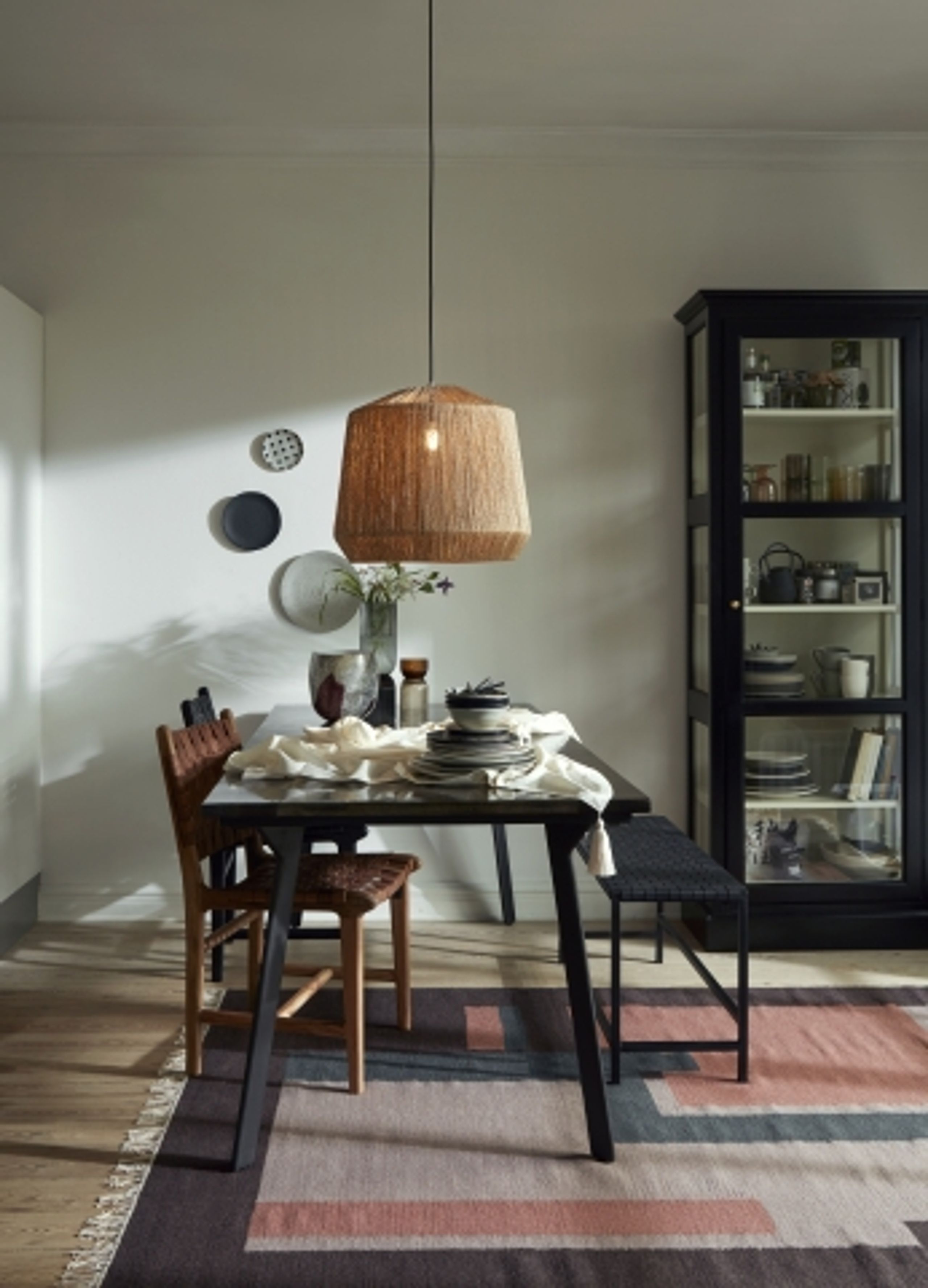 Nordal - Matstol - AYA dinner chair - Brown Leather/Wood