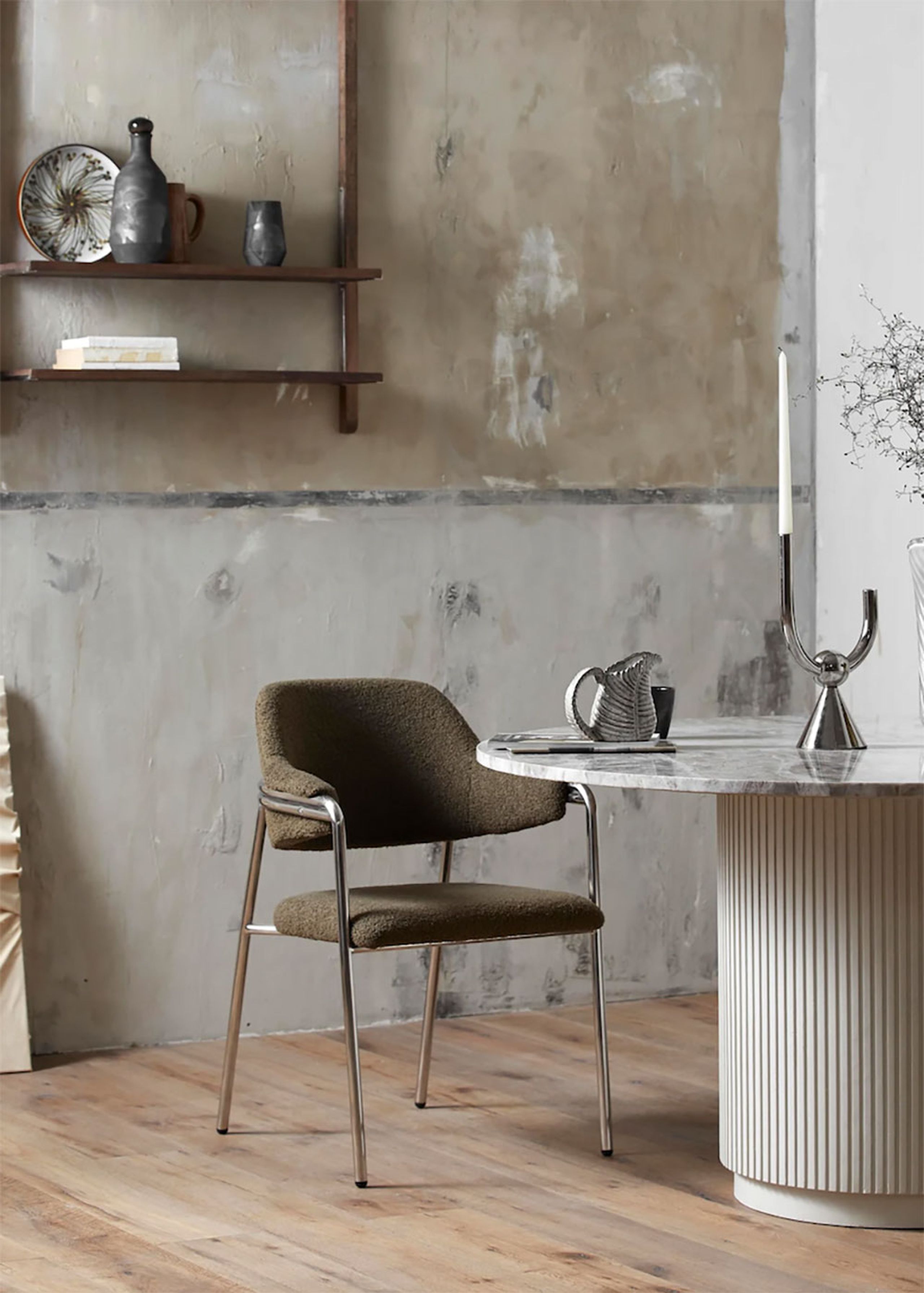 Nordal - Krzesło do jadalni - Albert Chair - Green