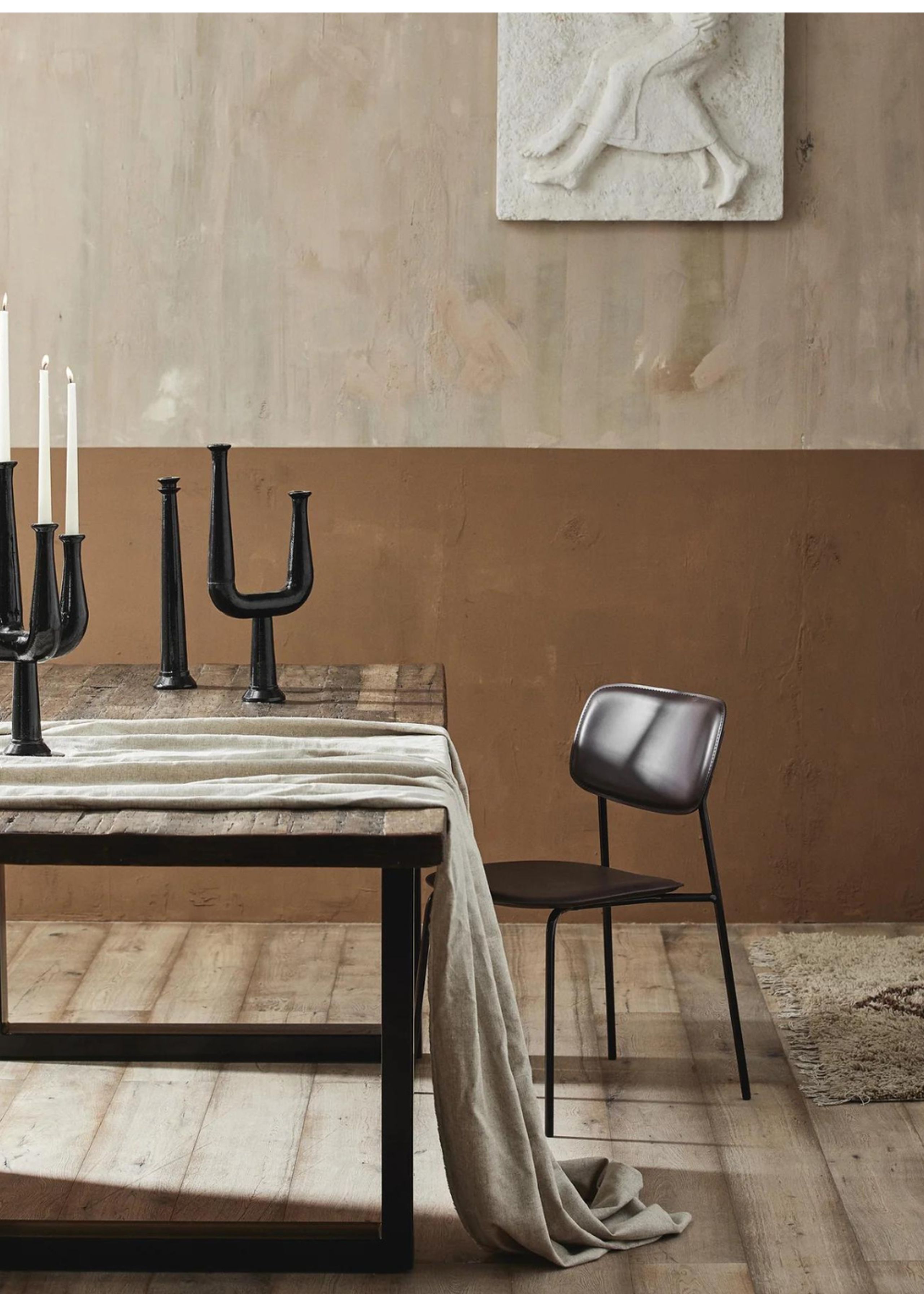 Nordal - Dining chair - ESA dining chair - Brown