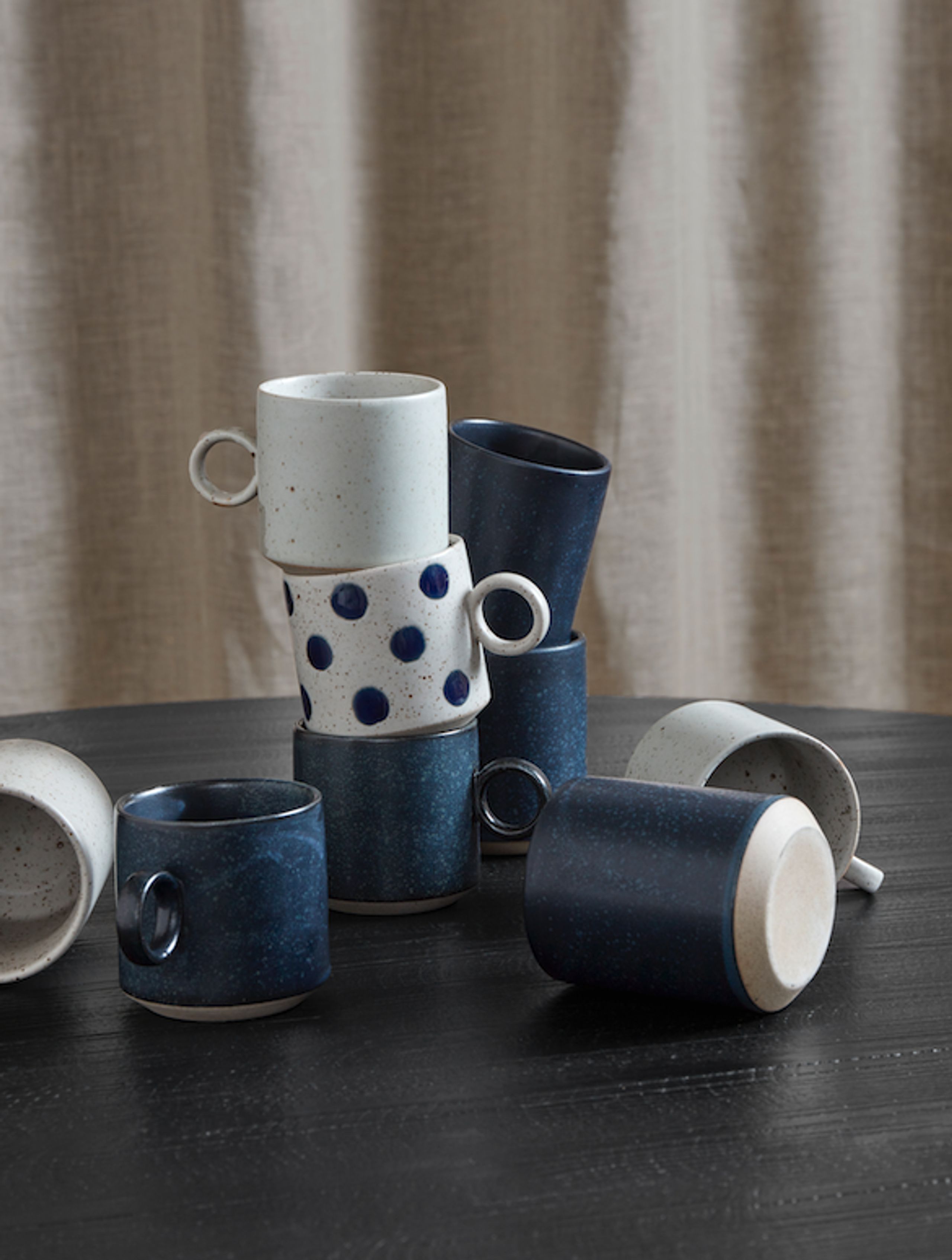 Nordal - Stel - GRAINY Cup with handle - Sand