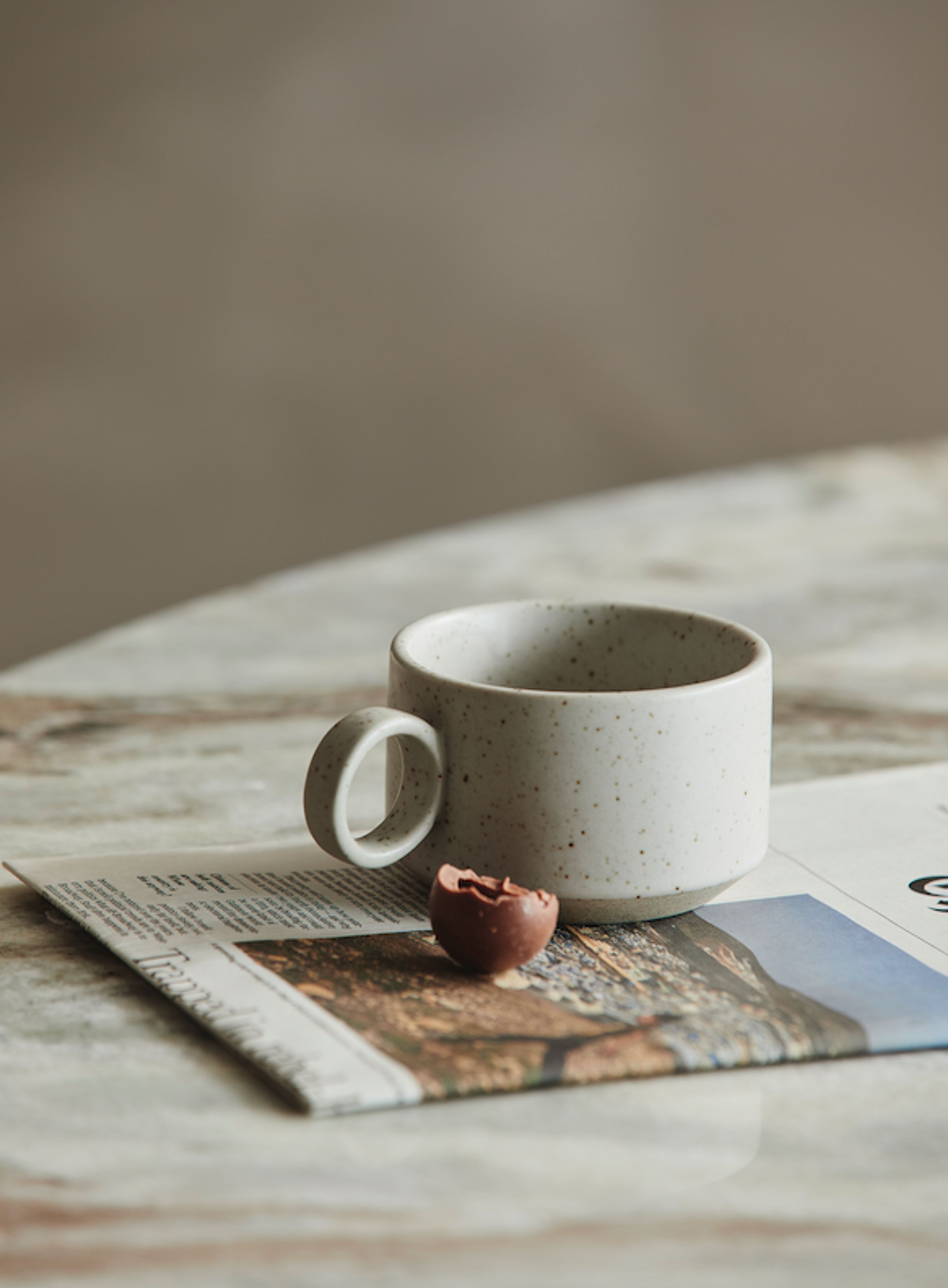 Nordal - Frame - GRAINY Tea Cups - Sand