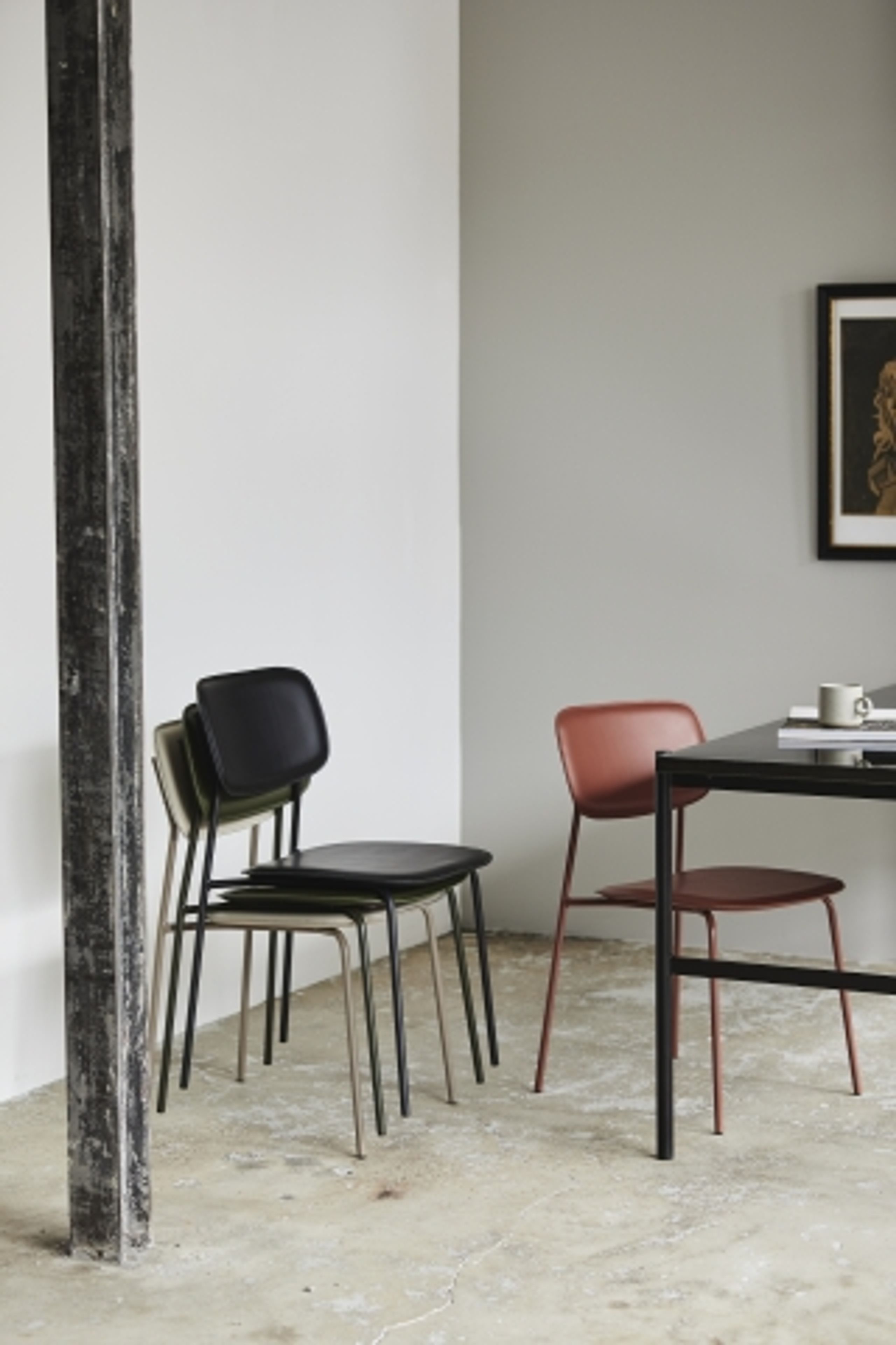 Nordal - Jídelní židle - ESA dining chair - Black