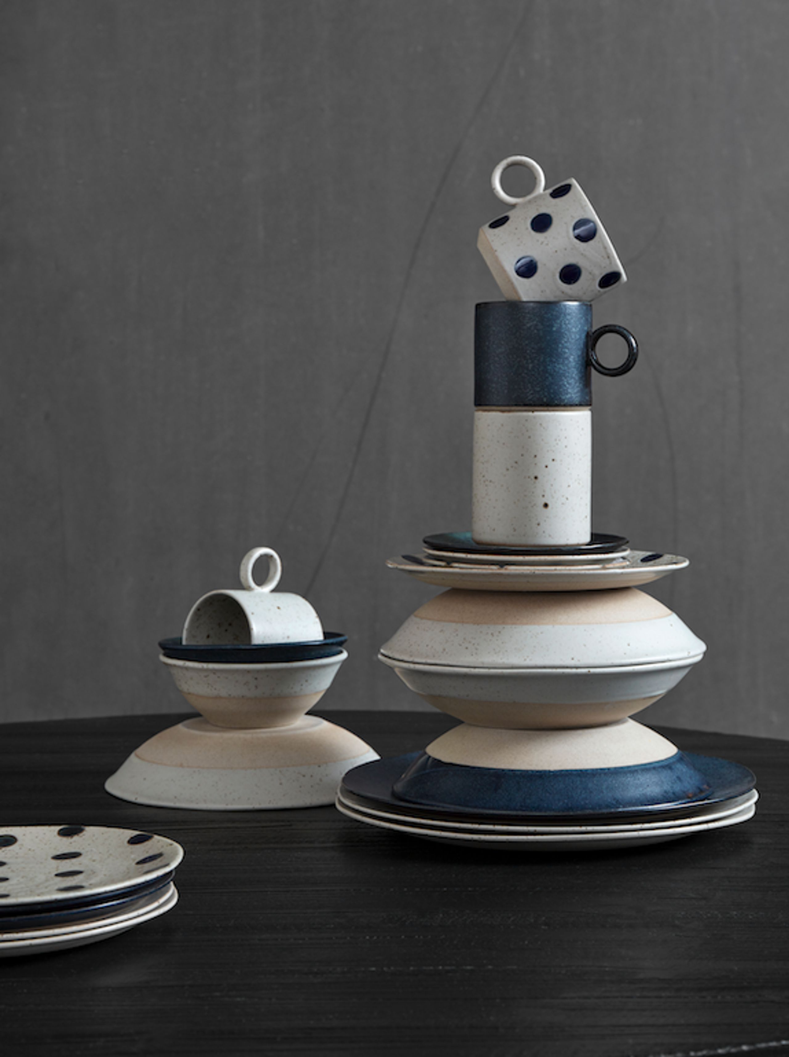 Nordal - Bord - GRAINY Plates - Sand - Saucer/cake plate