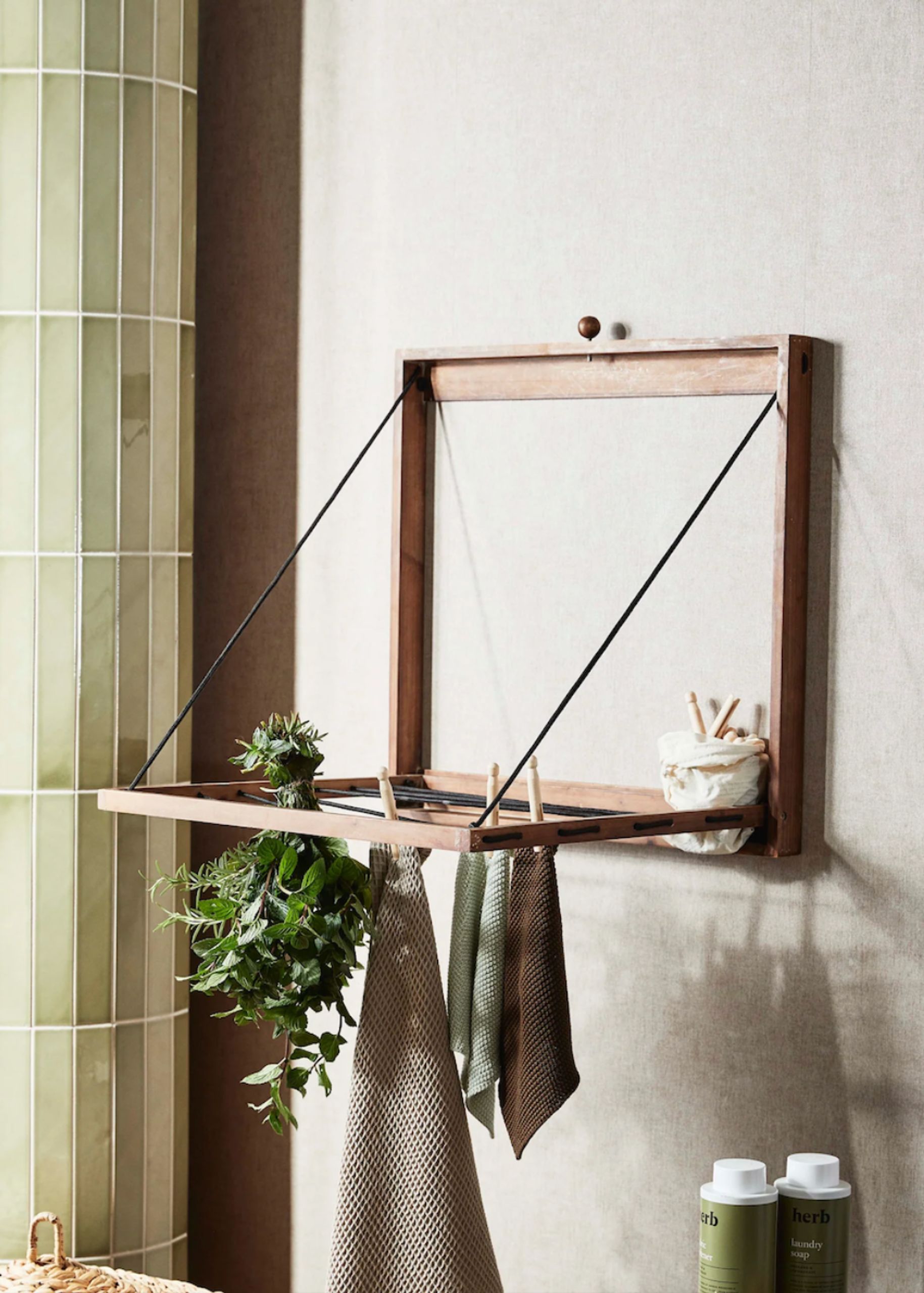 Nordal - Clothes Rack - MACAS Drying Rack - Firwood