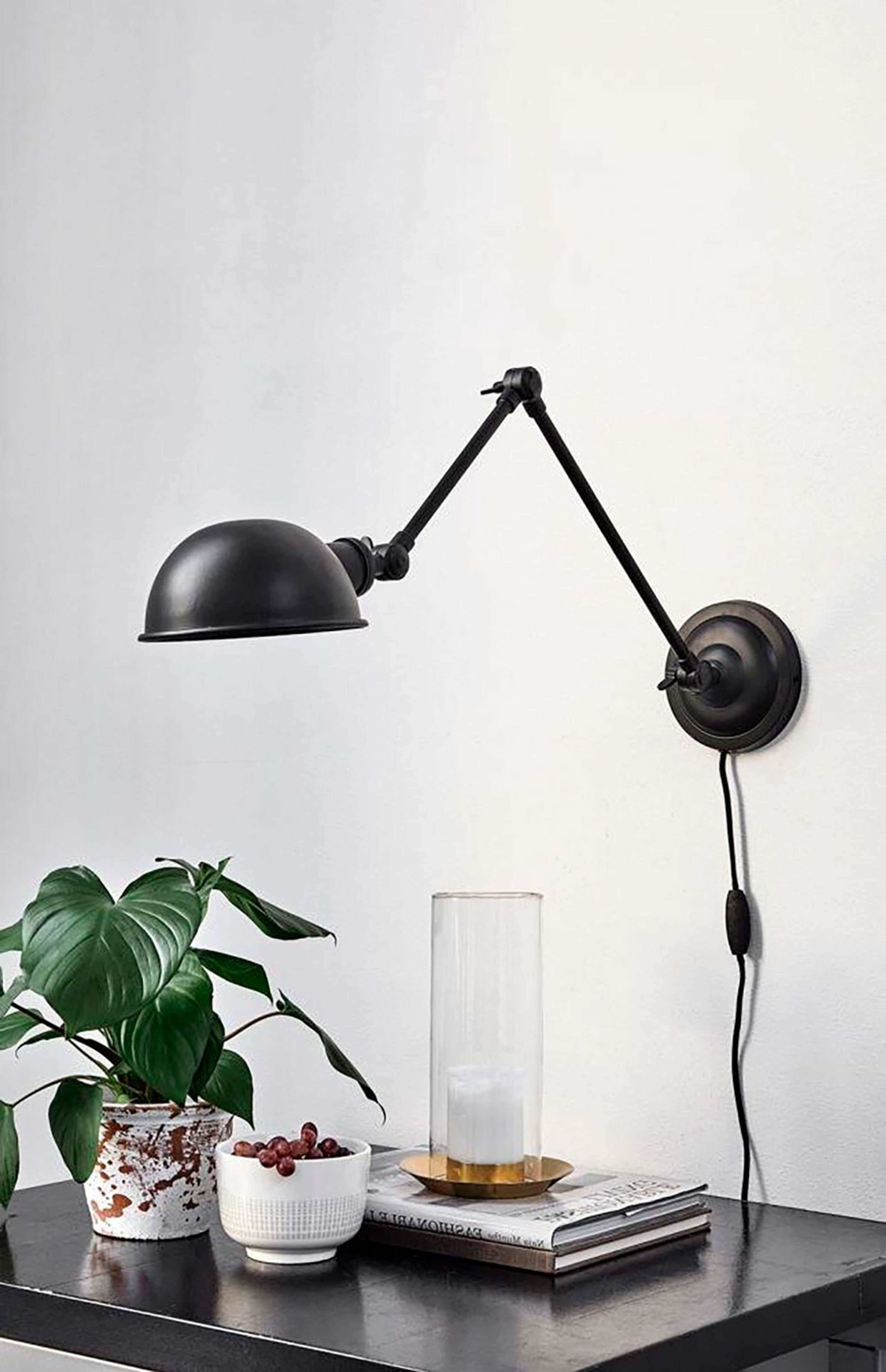 Nordal - Wall Lamp - AURA wall lamp - Black