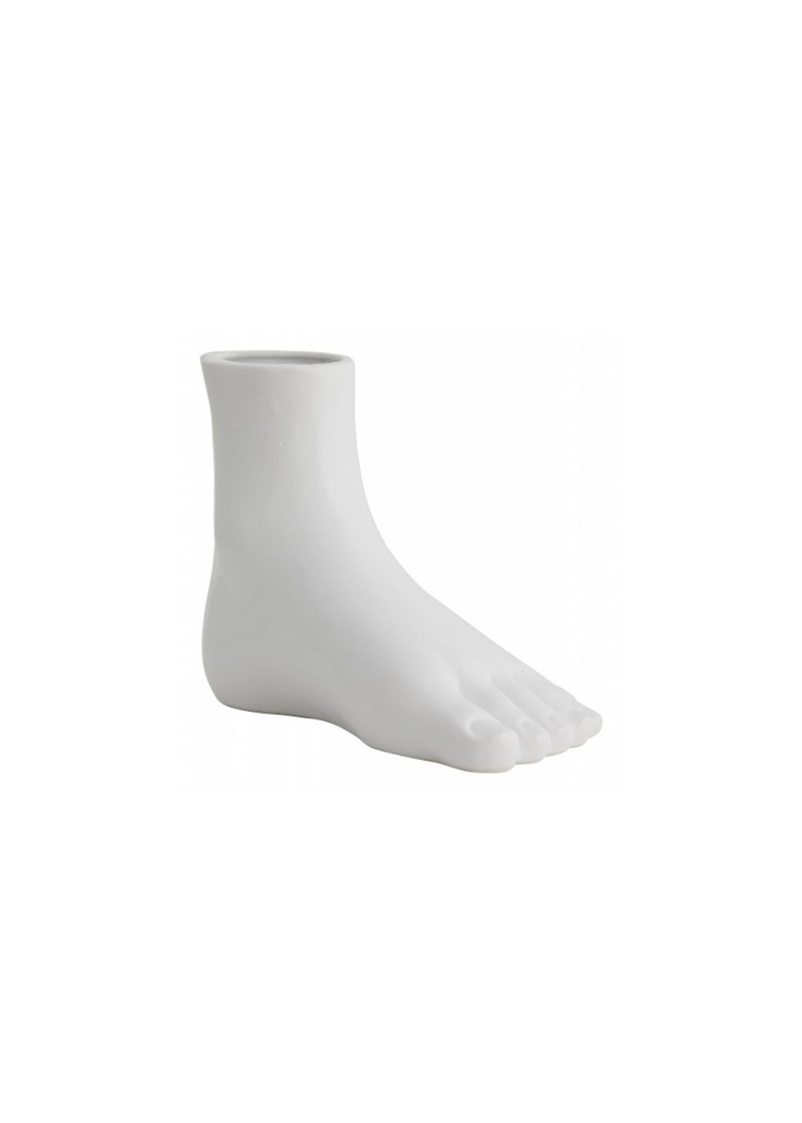 Nordal - Vase - ARUBA foot - White