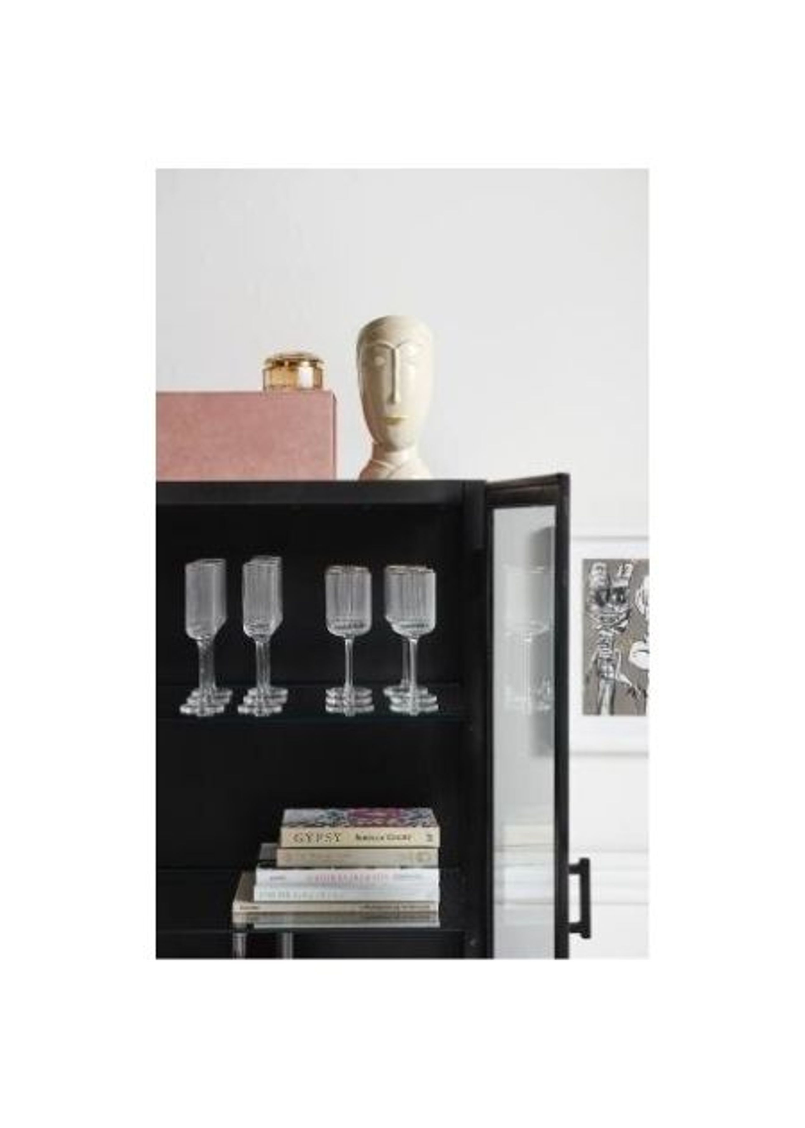 Nordal - Vitrine - GRADE display cabinet - Black