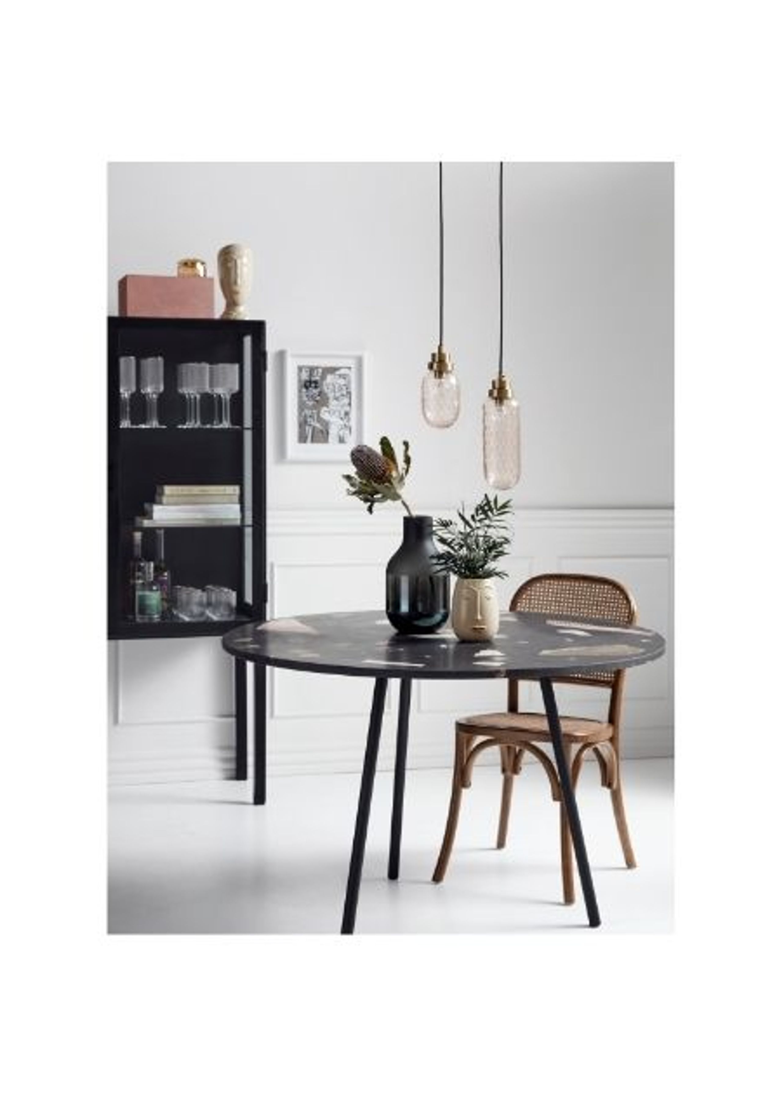 Nordal - Vitrine - GRADE display cabinet - Black