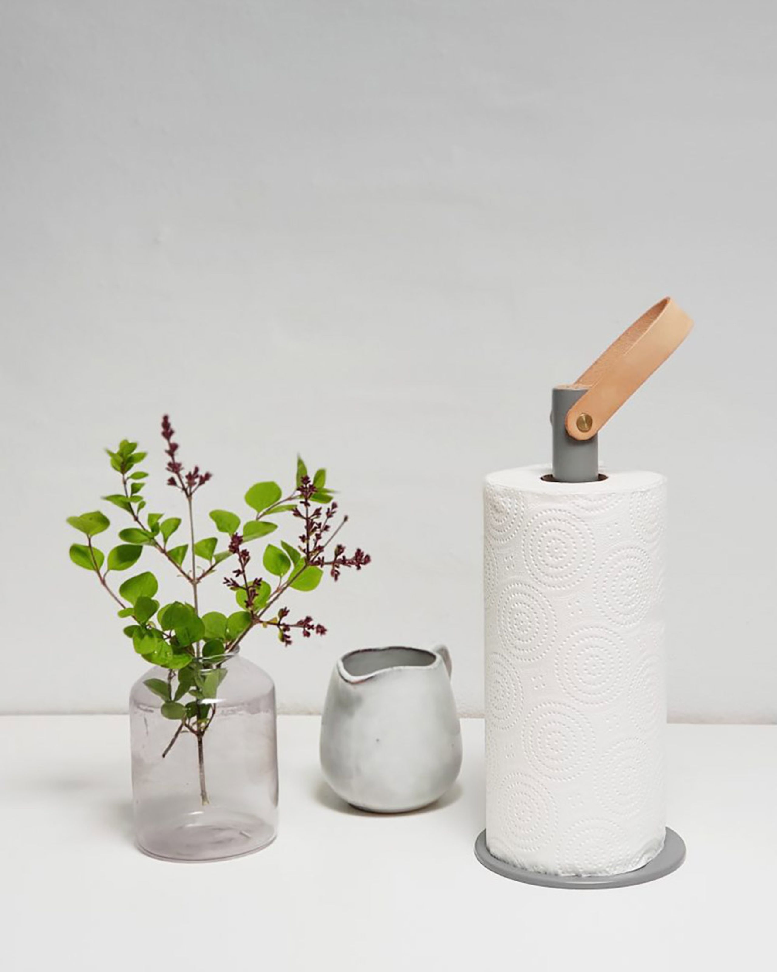 Nordic Function - Porte-rouleau de cuisine - 2Grab - Grey