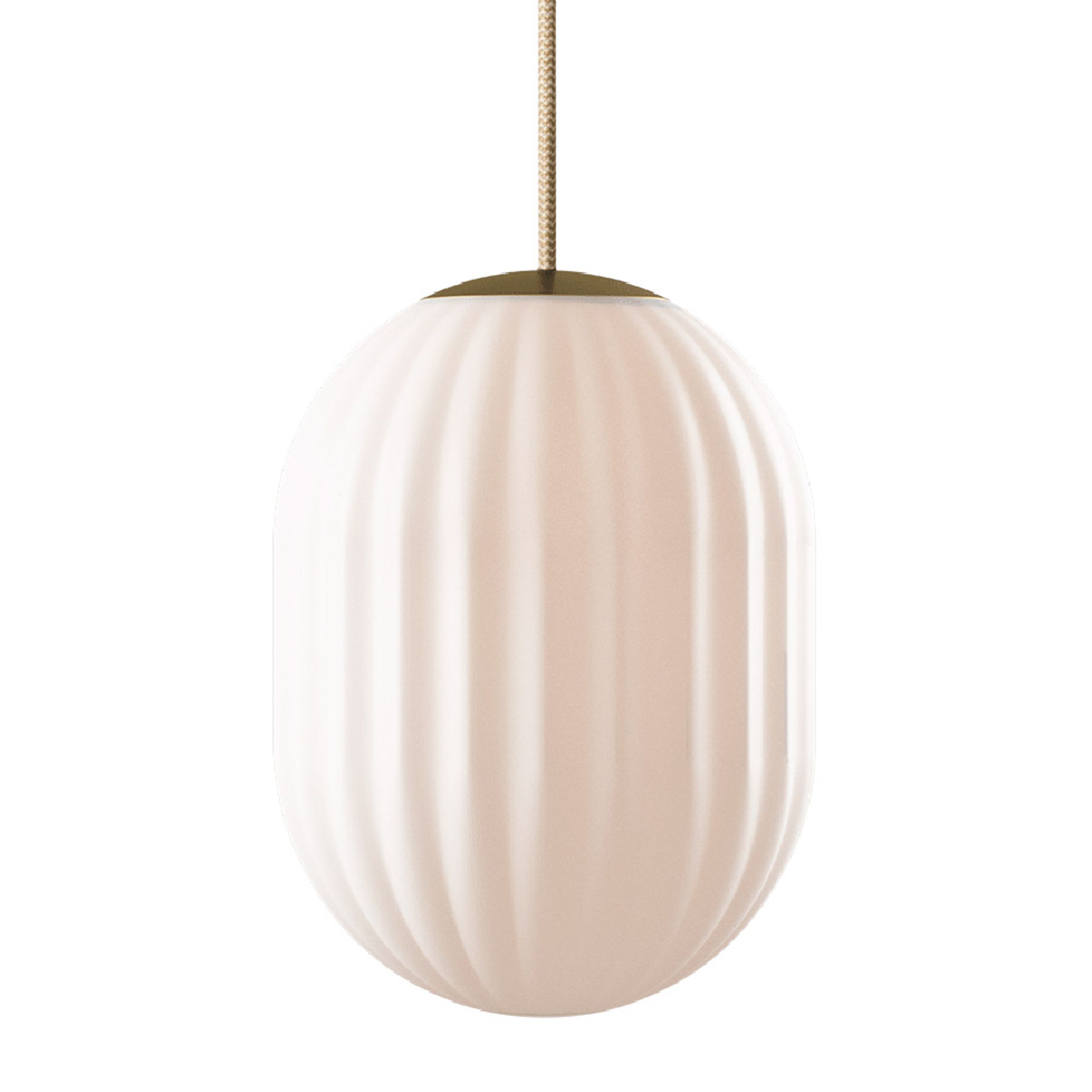 Nordic Tales - Lampa - Bright Modeco Pendler - Large - Glass/Brass - Crema