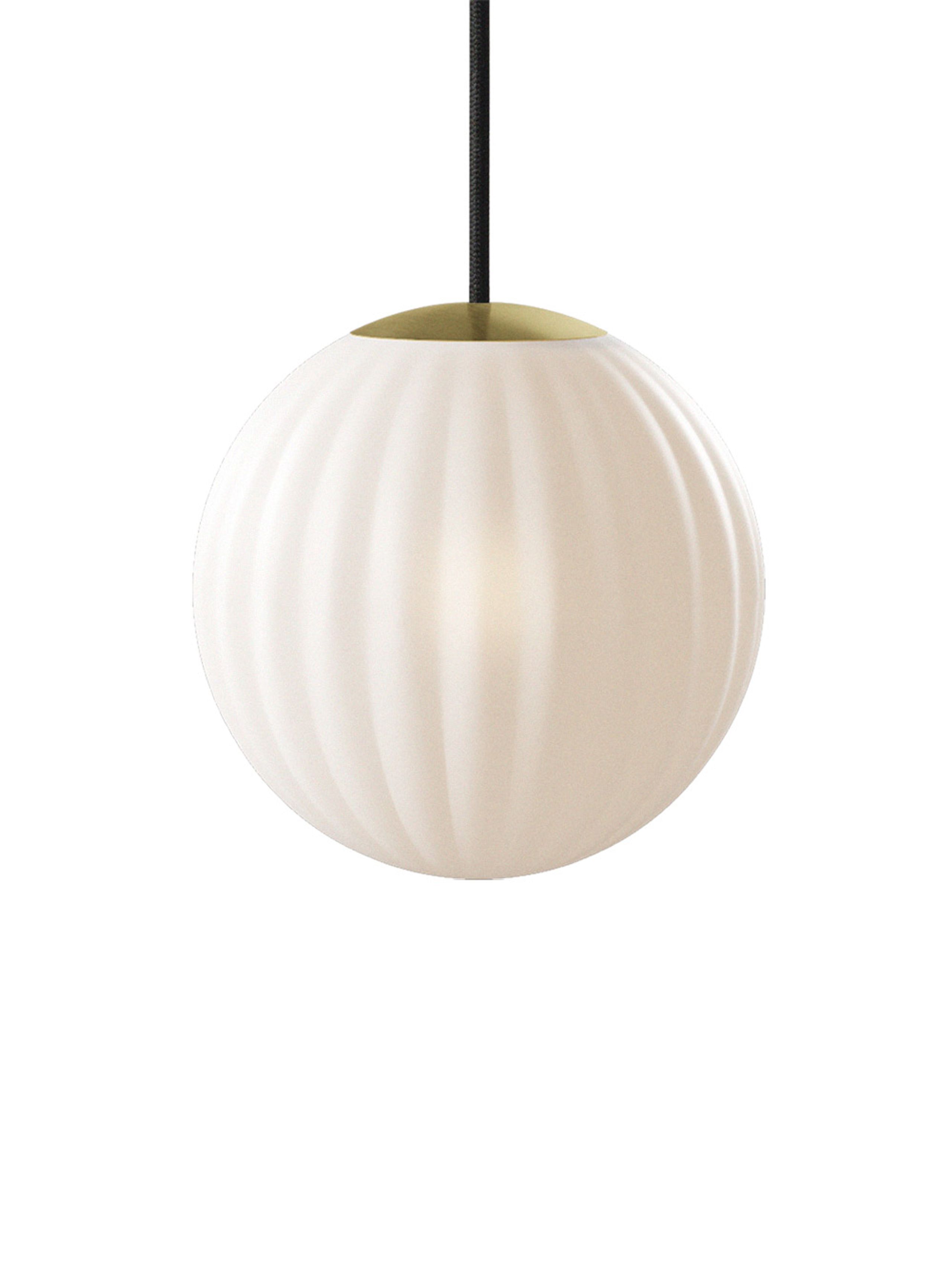 Nordic Tales - Lampa - Bright Modeco Pendler - Small - Glass/Brass - Black