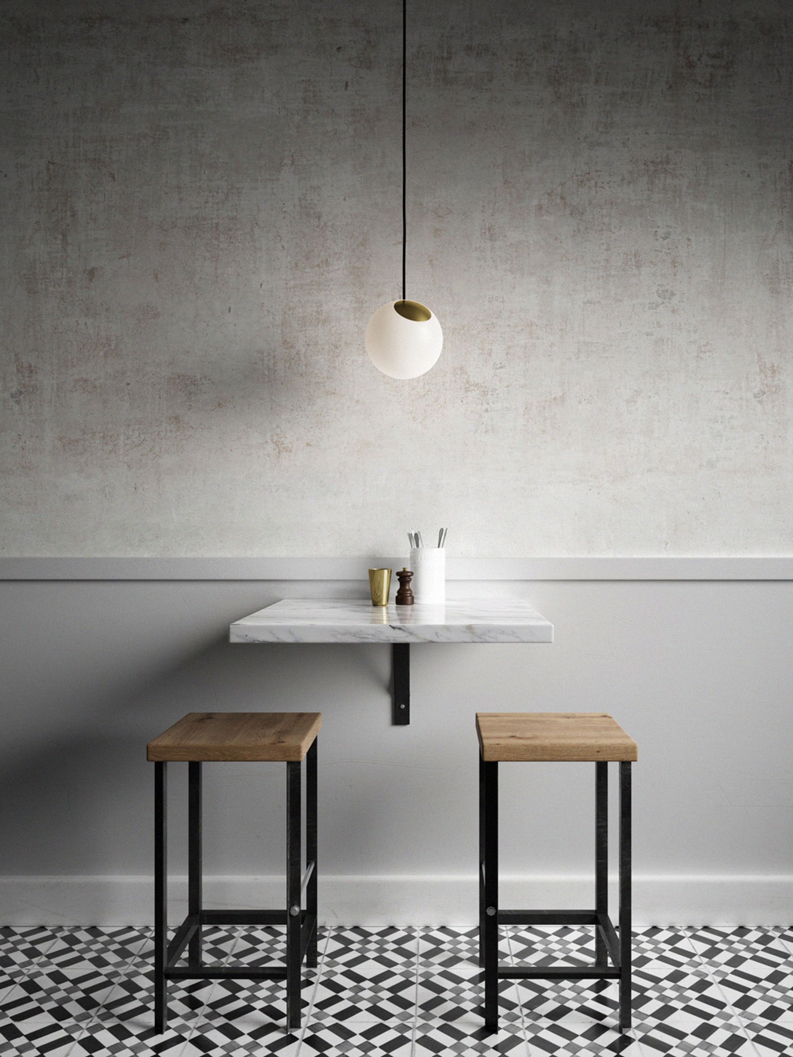 Nordic Tales - Lampe - Bright Spot Pendant - Glass/Brass - Black