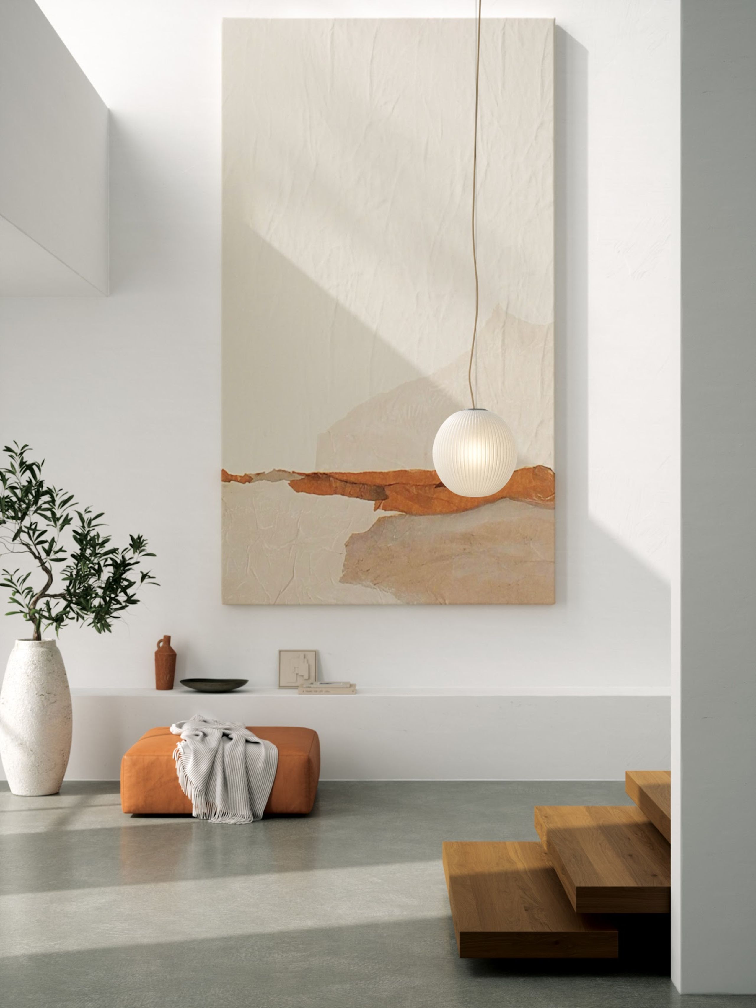 Nordic Tales - Pendule - Pepo Pendant - Crema Cable