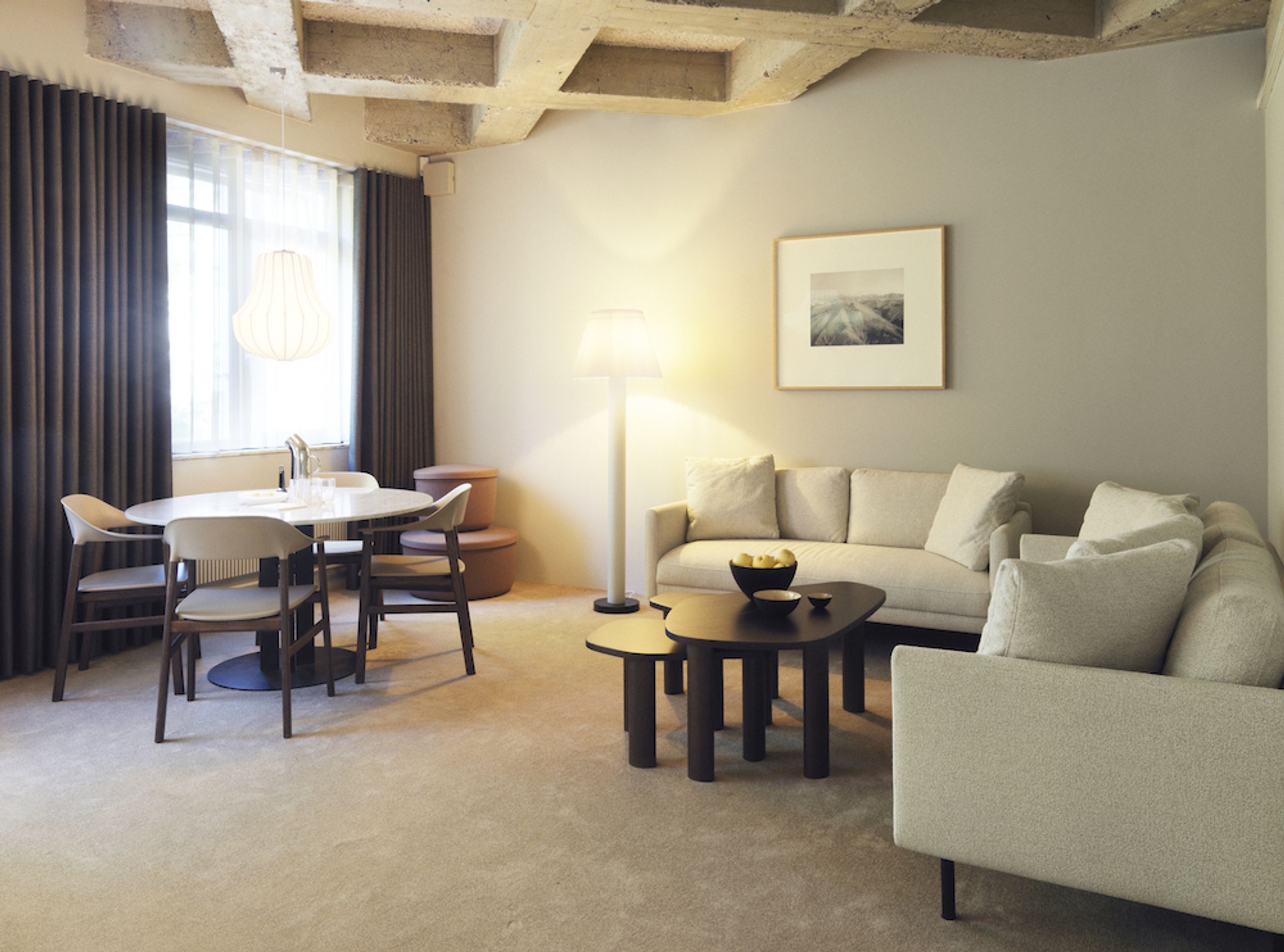 Normann Copenhagen - 2 Personers Sofa - Rar Sofa 2 Seater - Venezia Off-White