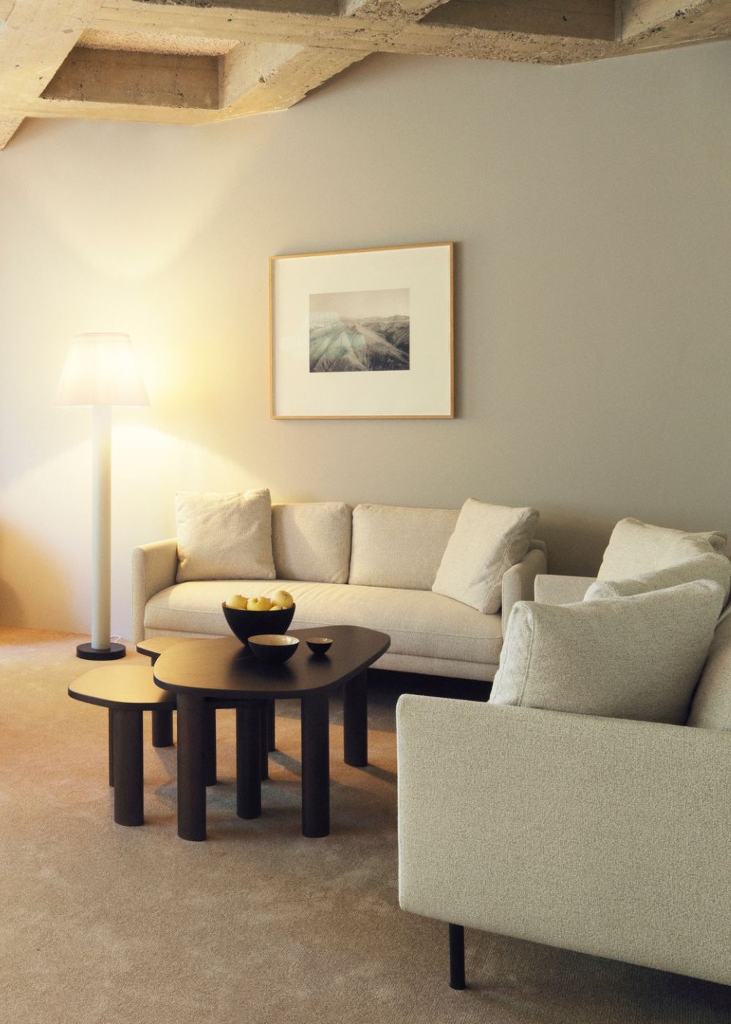 Normann Copenhagen - 3 Personers Sofa - Rar Sofa 3 Seater - Venezia Off-White