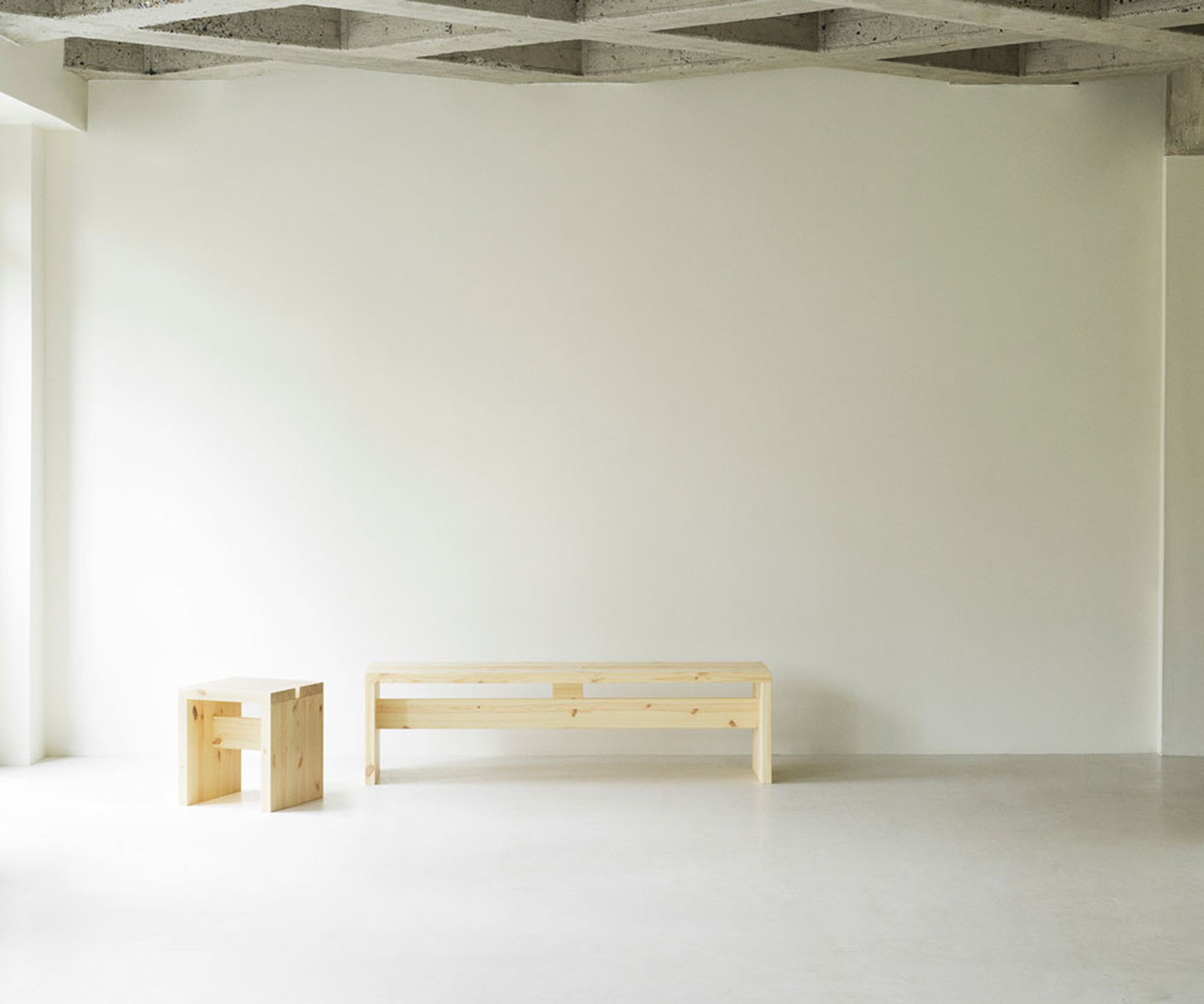 Normann Copenhagen - Bank - Stretch Bench - Pine - 160 cm