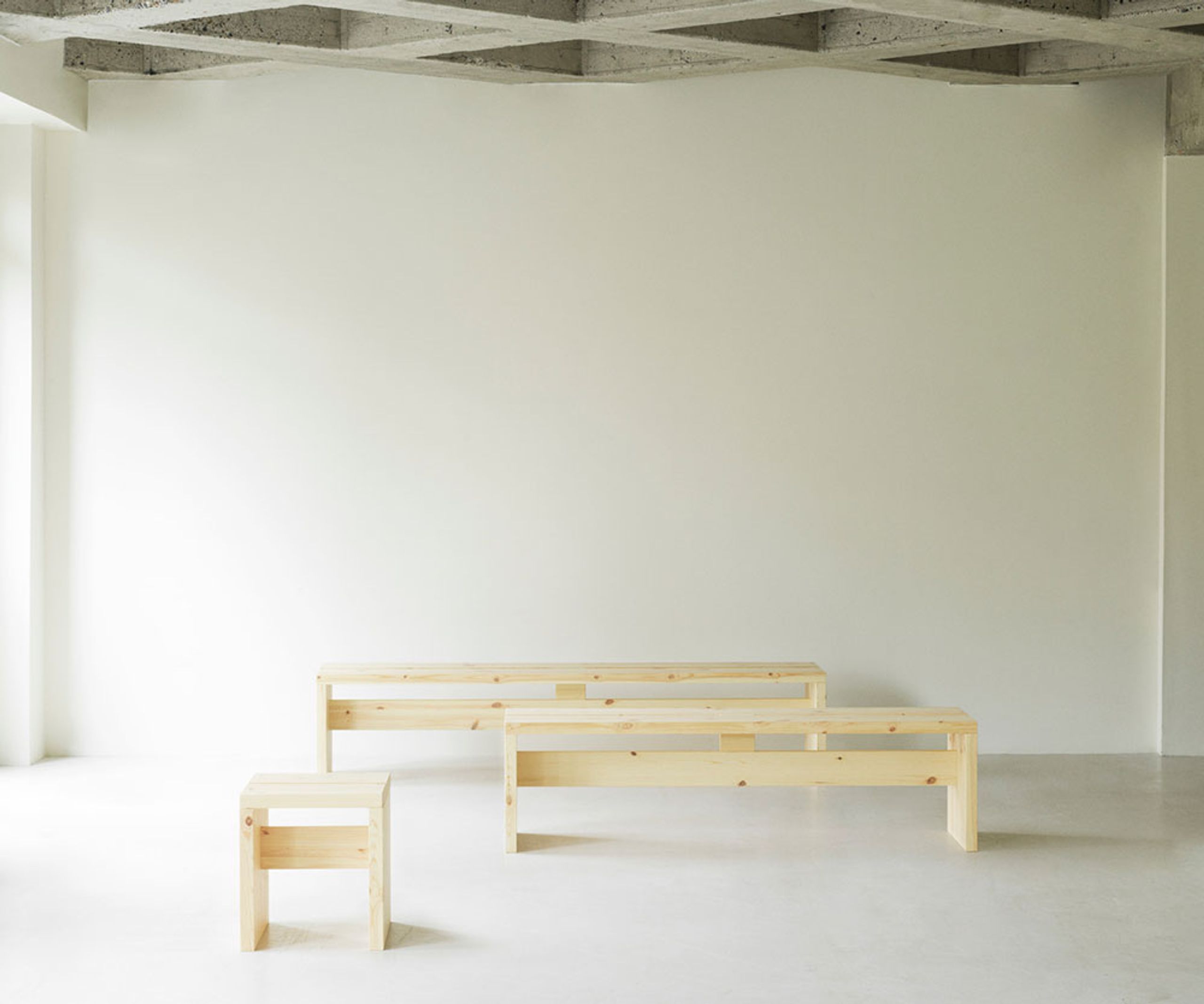 Normann Copenhagen - Bank - Stretch Bench - Pine - 160 cm