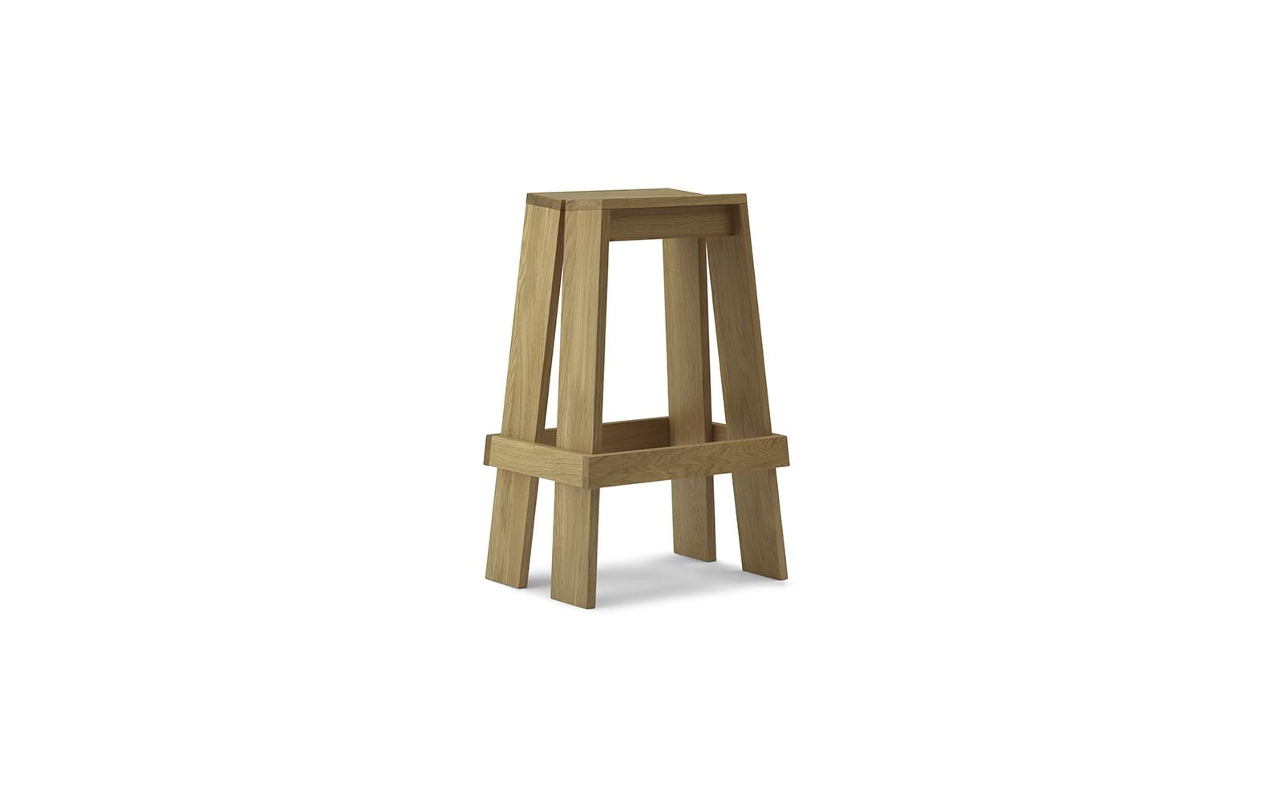 Normann Copenhagen - Bar stool - Let Barstool 75 Cm - Oak
