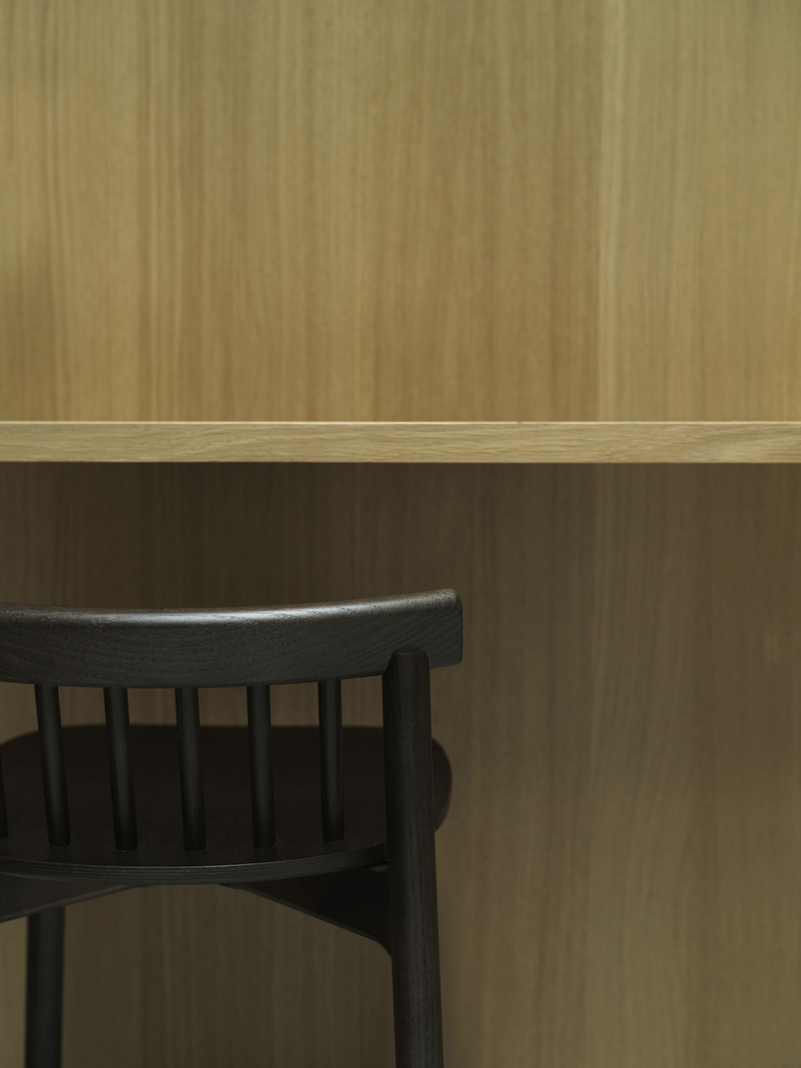 Normann Copenhagen - Barhocker - Pind Barstool 65 Cm - Brown Stained Ash