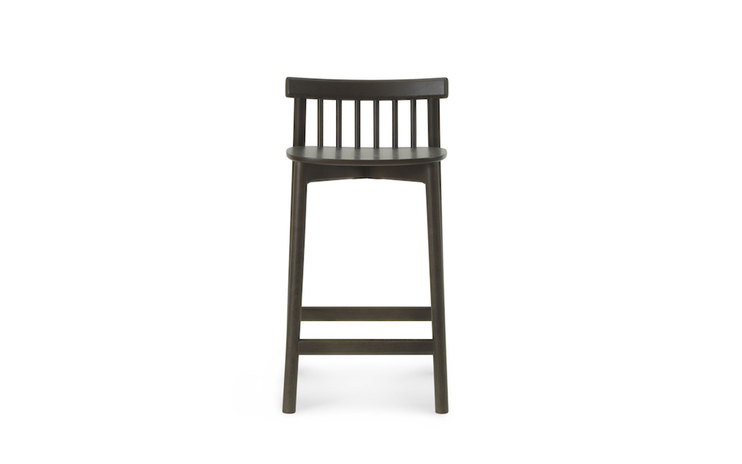 Normann Copenhagen - Barhocker - Pind Barstool 65 Cm - Brown Stained Ash