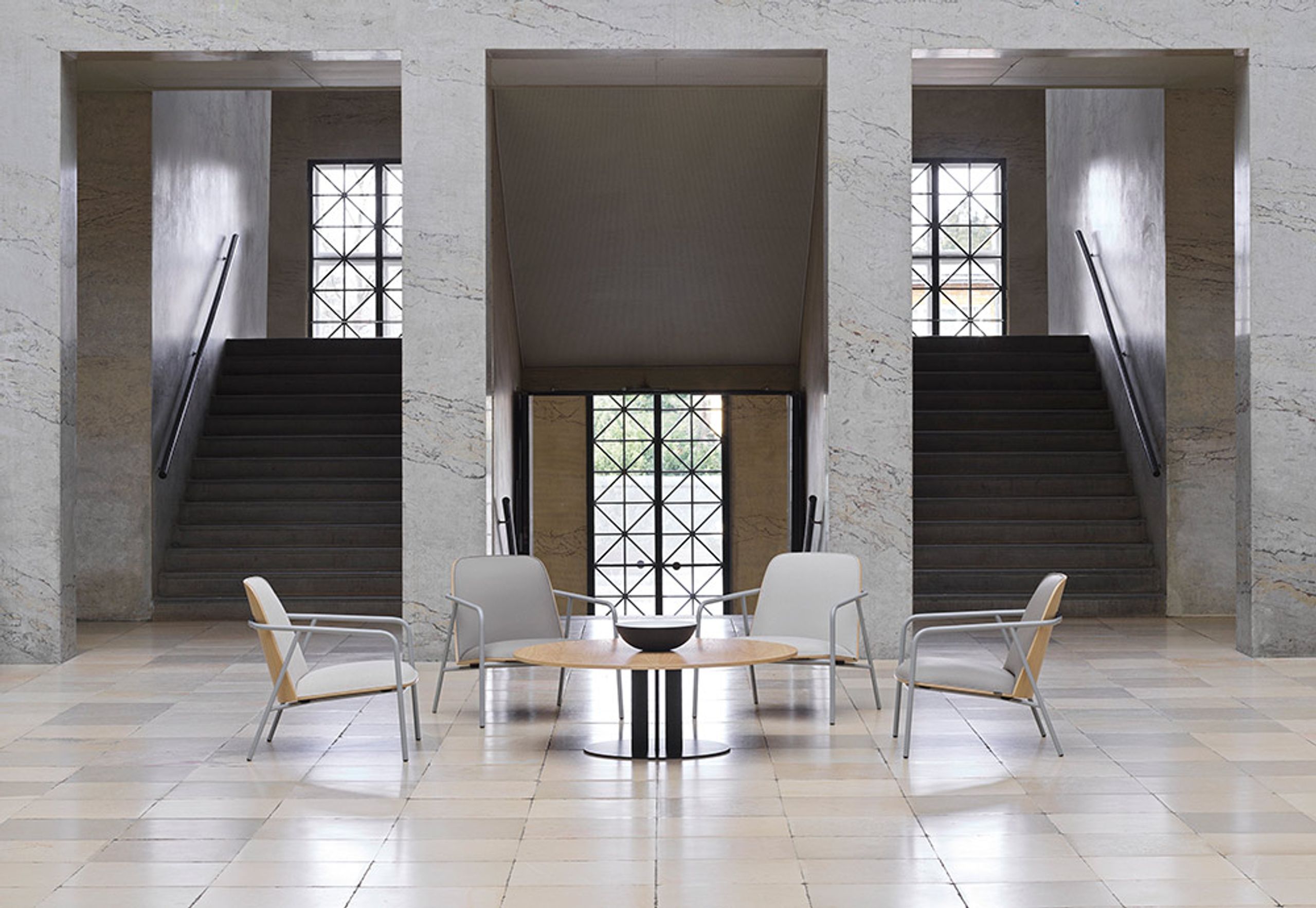 Normann Copenhagen - Table - Scala Table H75 cm - Marble - Black