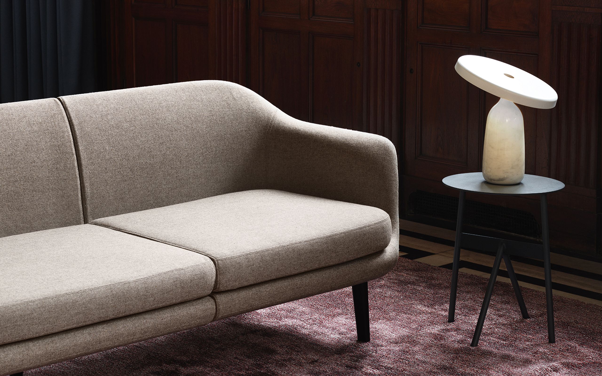 Normann Copenhagen - Bord - Stock bord - Stål blå