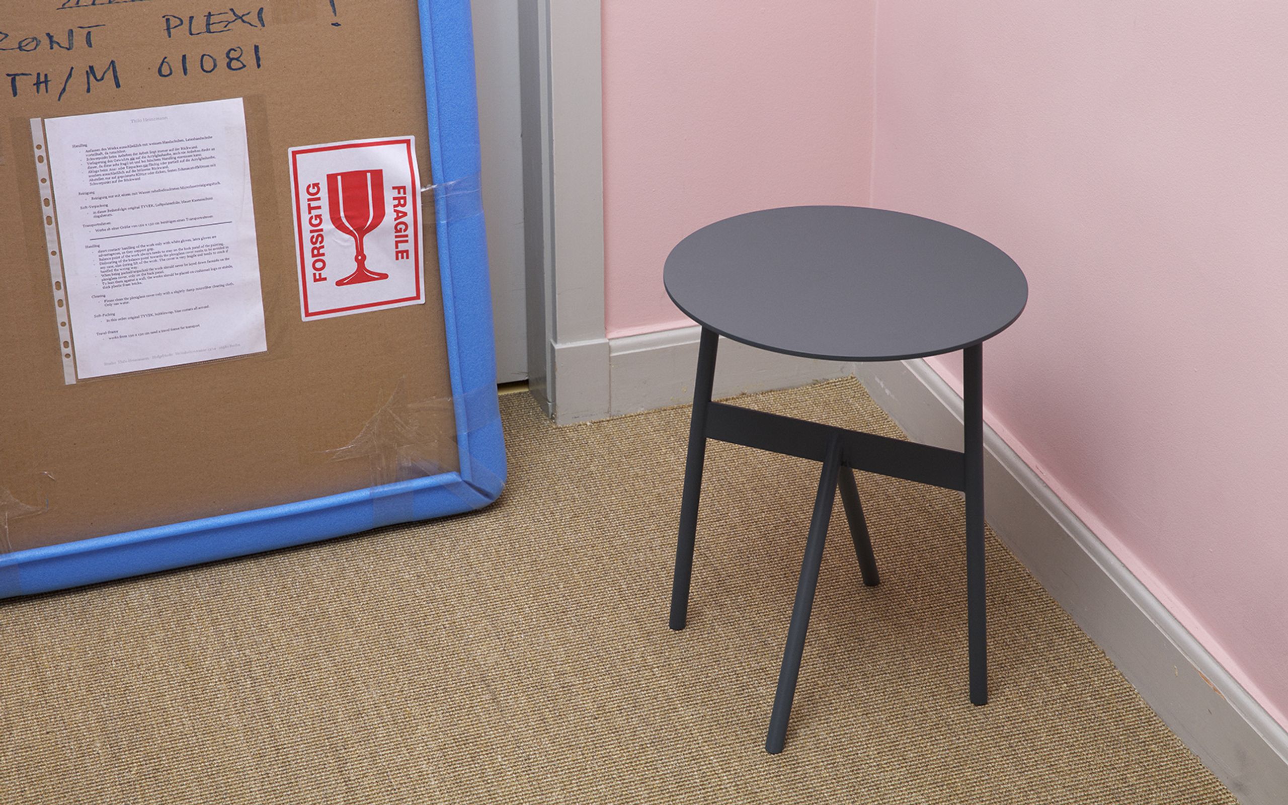 Normann Copenhagen - Bord - Stock bord - Stål blå