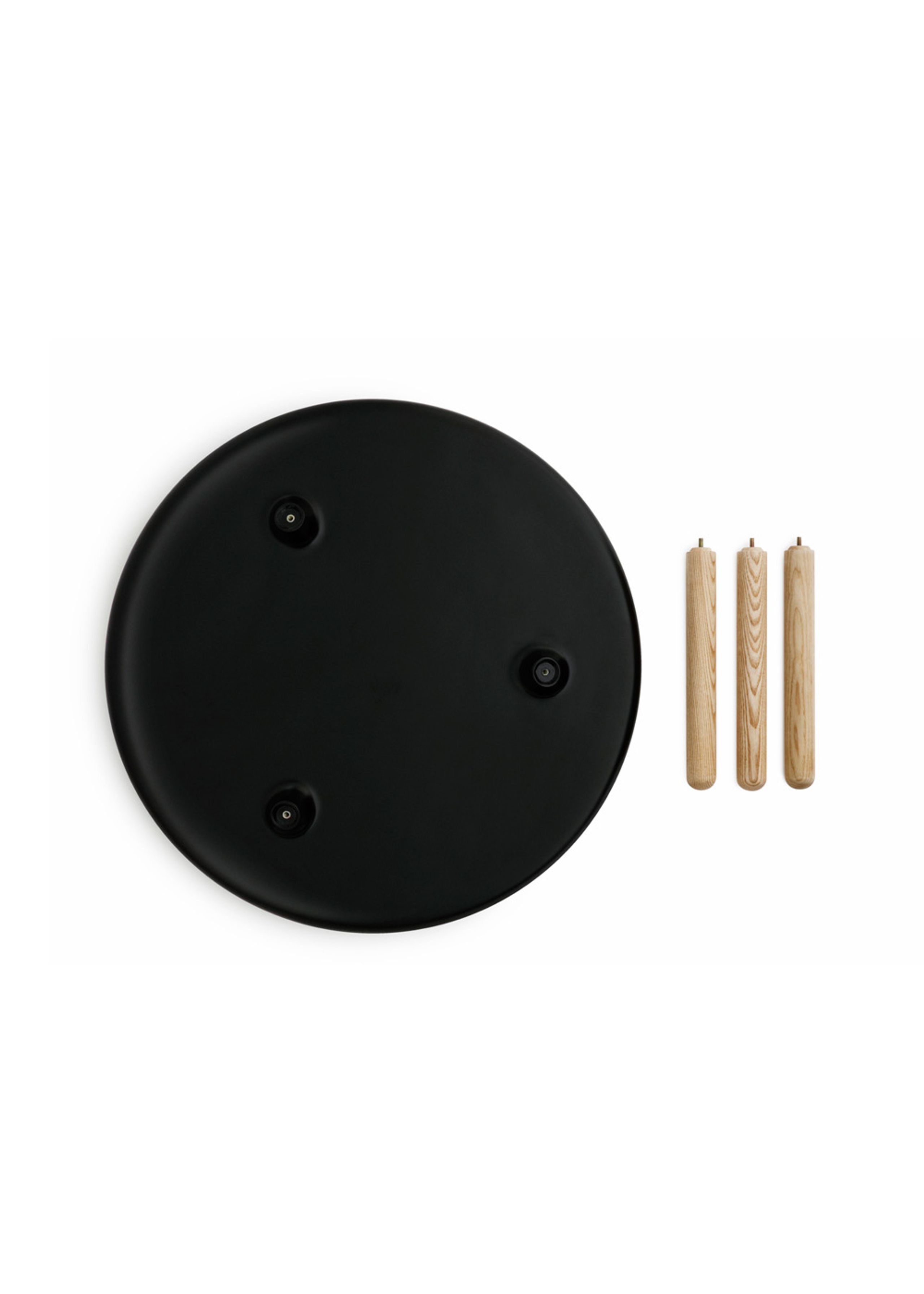 Normann Copenhagen - Tisch - Tablo Table - Small - Sort