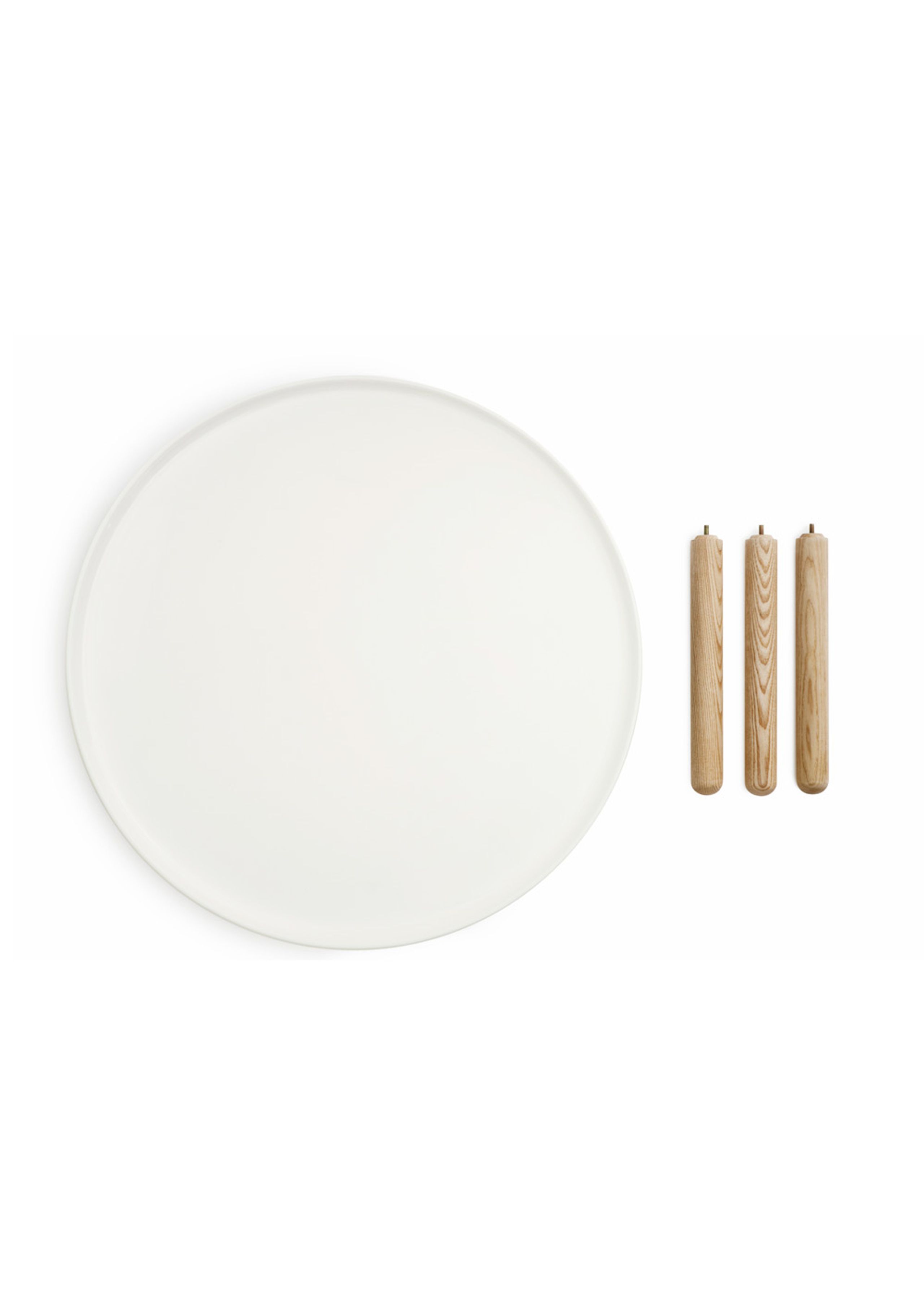 Normann Copenhagen - Table - Tablo Table - Small - White