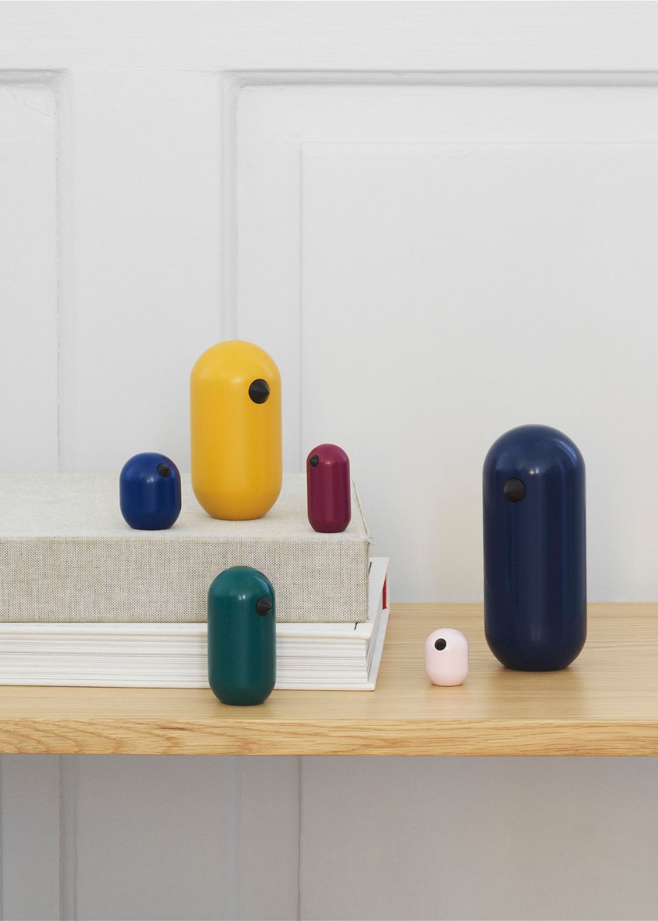 Normann Copenhagen - Figura - Little Bird 3 cm - Light Pink