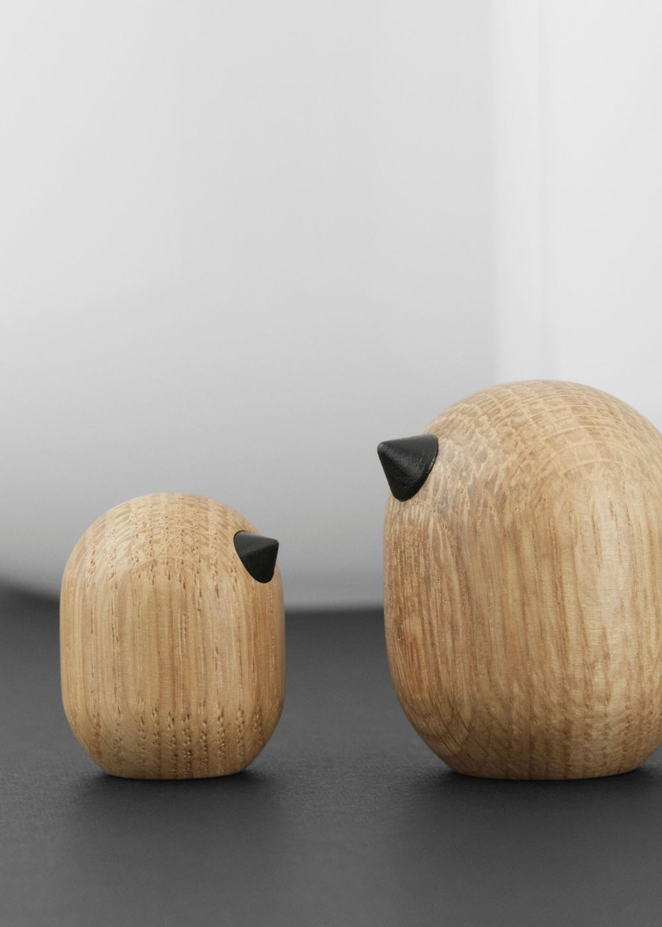 Normann Copenhagen - Figur - Little Bird 5 cm - Oak