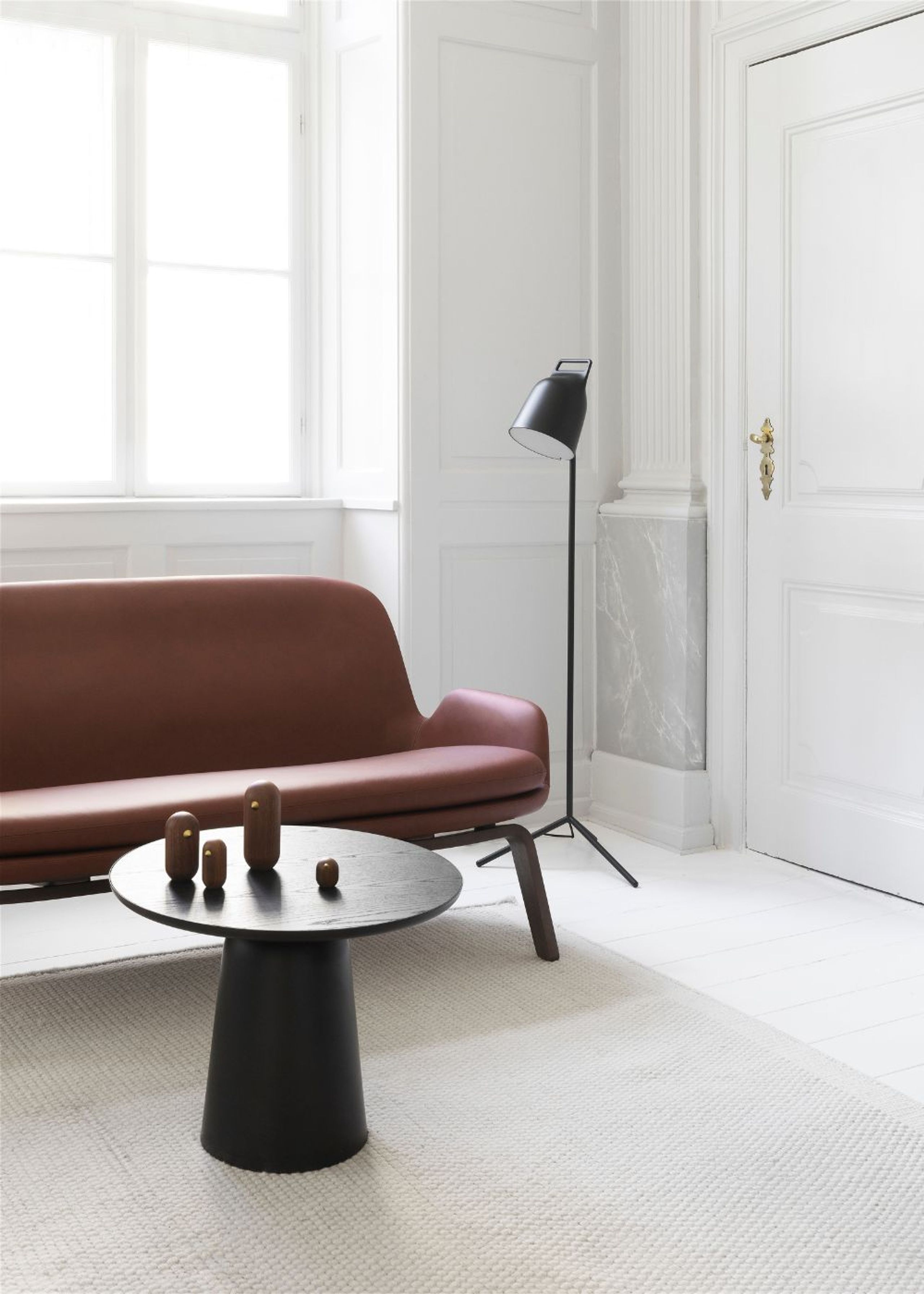 Normann Copenhagen - Figur - Little Bird 5 cm - Walnut