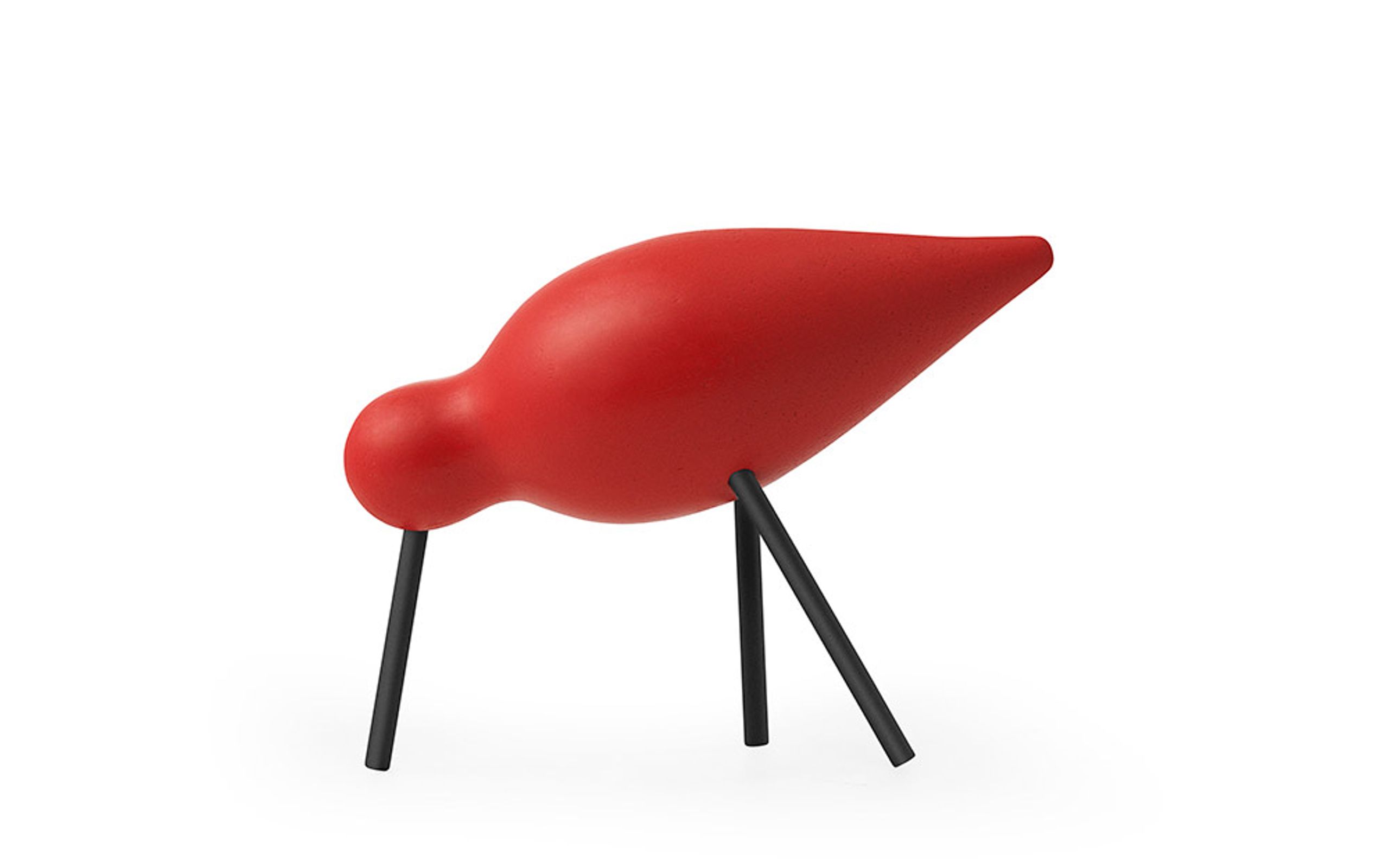 Normann Copenhagen - Figure - Shorebird - Medium - Red