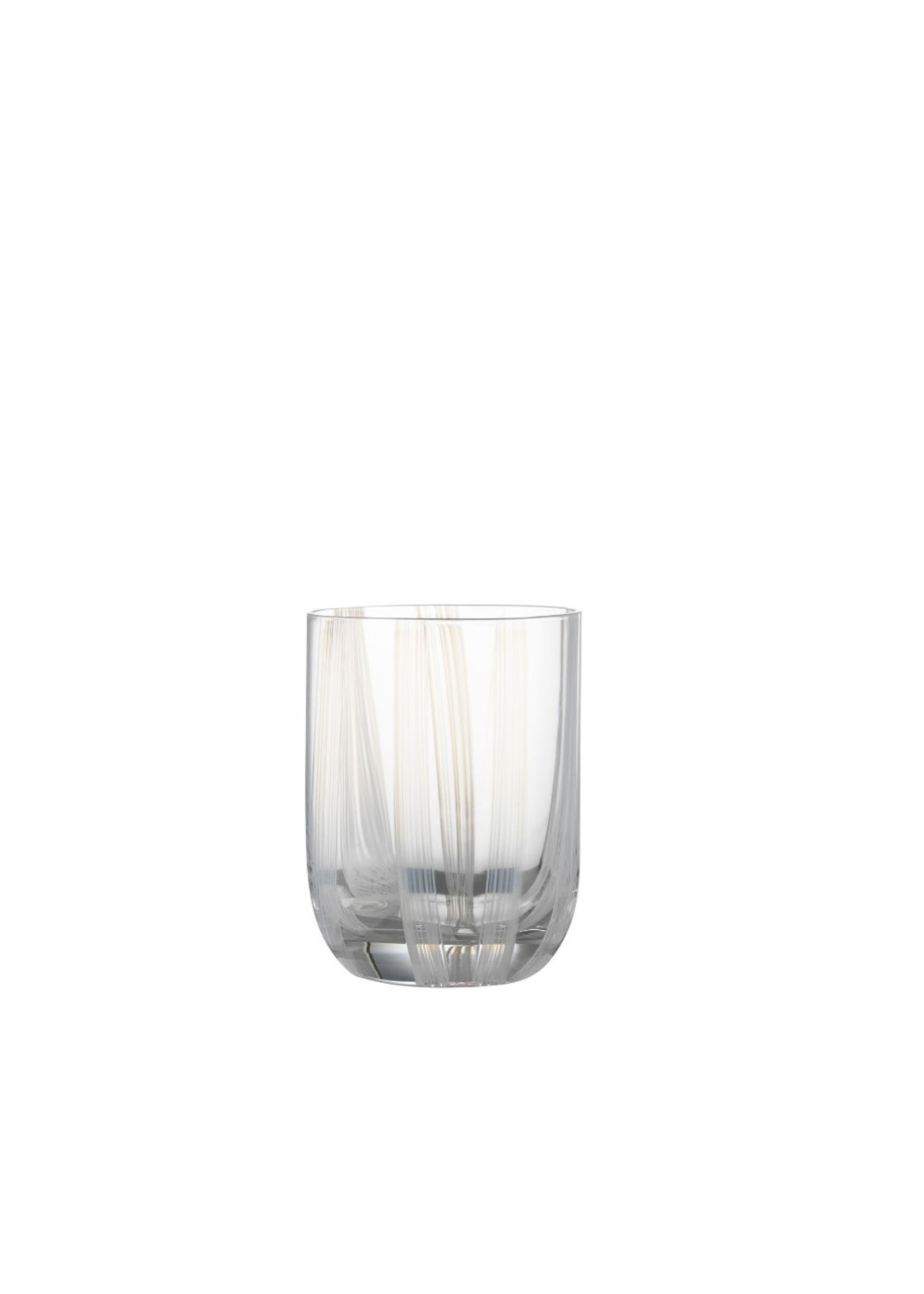 Normann Copenhagen - Glass - Striped Glasses - White Stripes