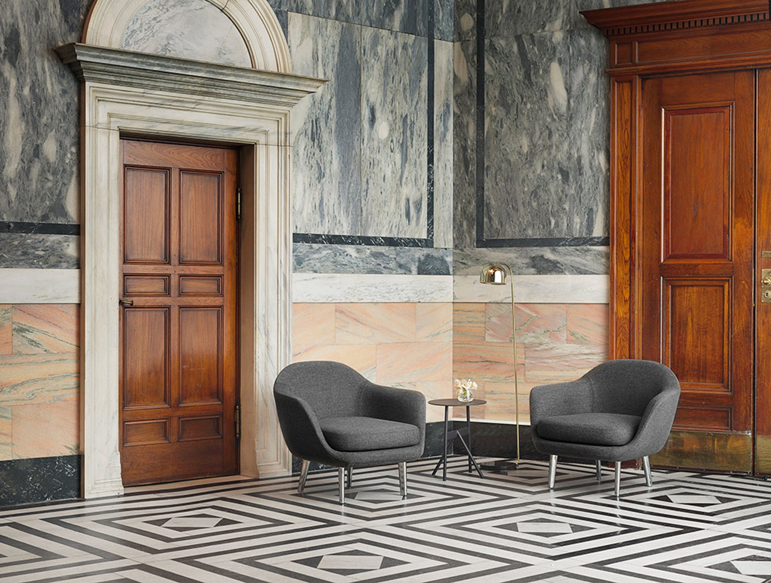 Normann Copenhagen - Stehlampe - Grant Floor Lamp - Brass