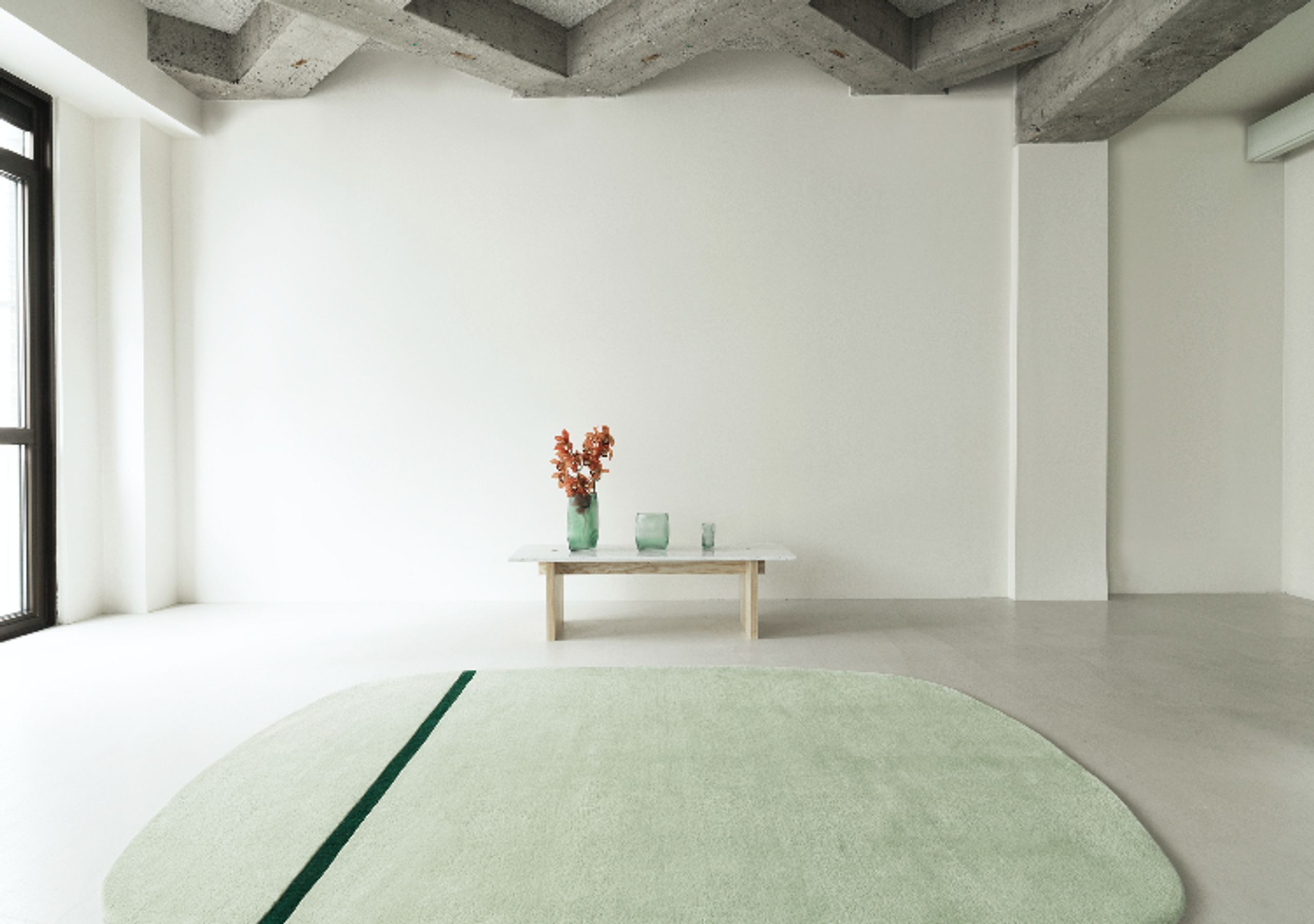 Normann Copenhagen - Tapete - Oona Carpet - Blue / 175x240
