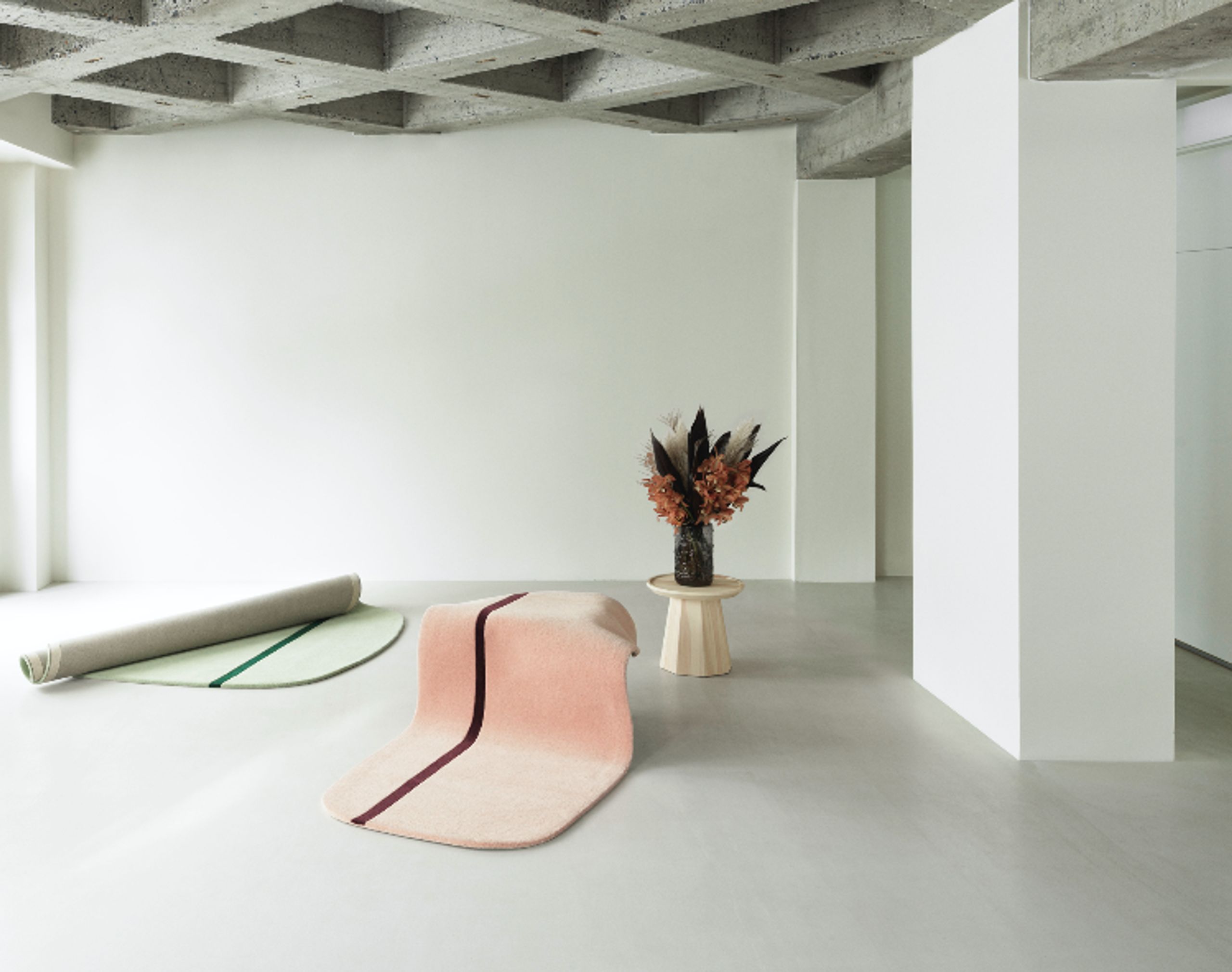 Normann Copenhagen - Tapete - Oona Carpet - Blue / 175x240