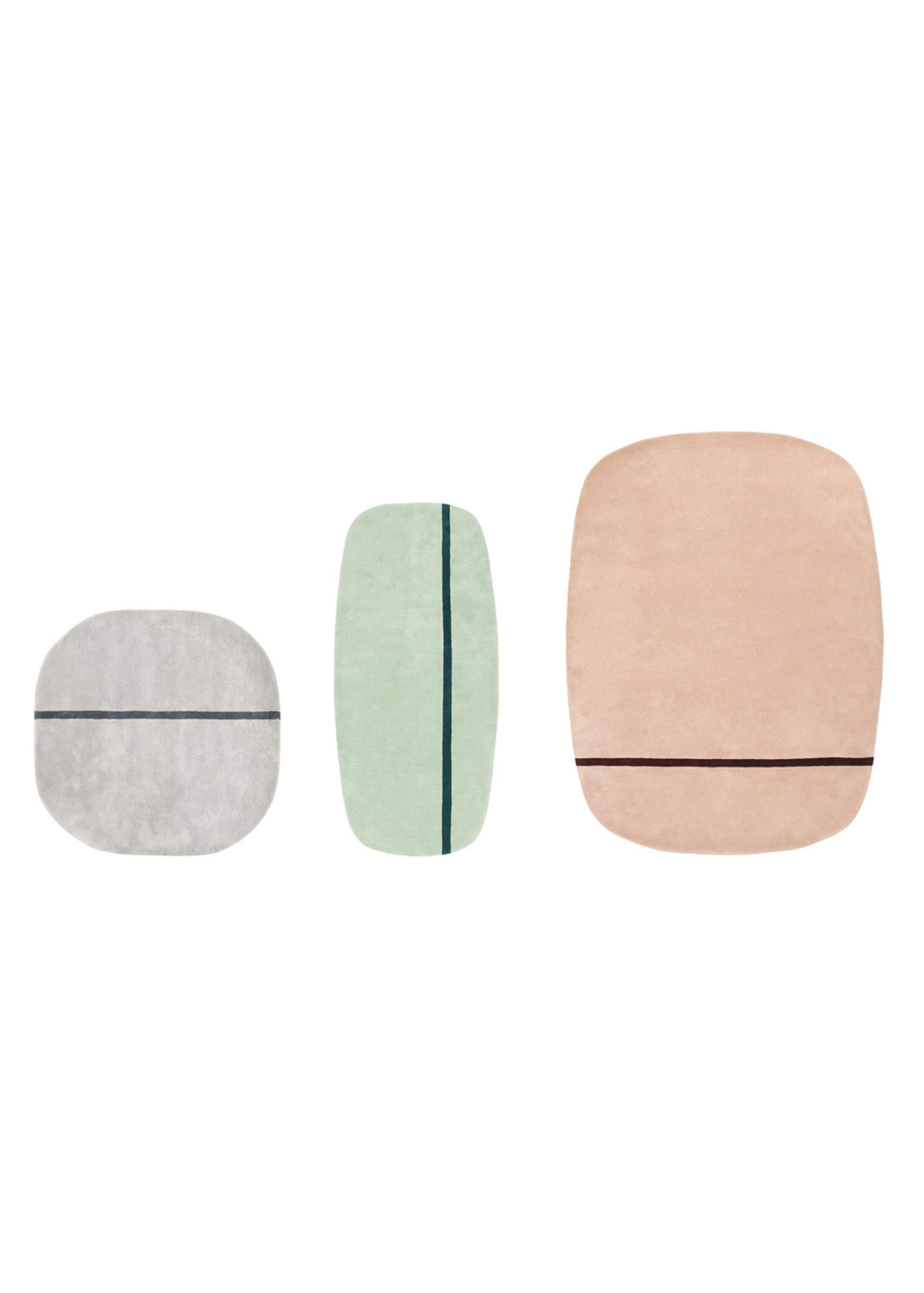 Normann Copenhagen - Tapete - Oona Carpet - Mint / 175x240