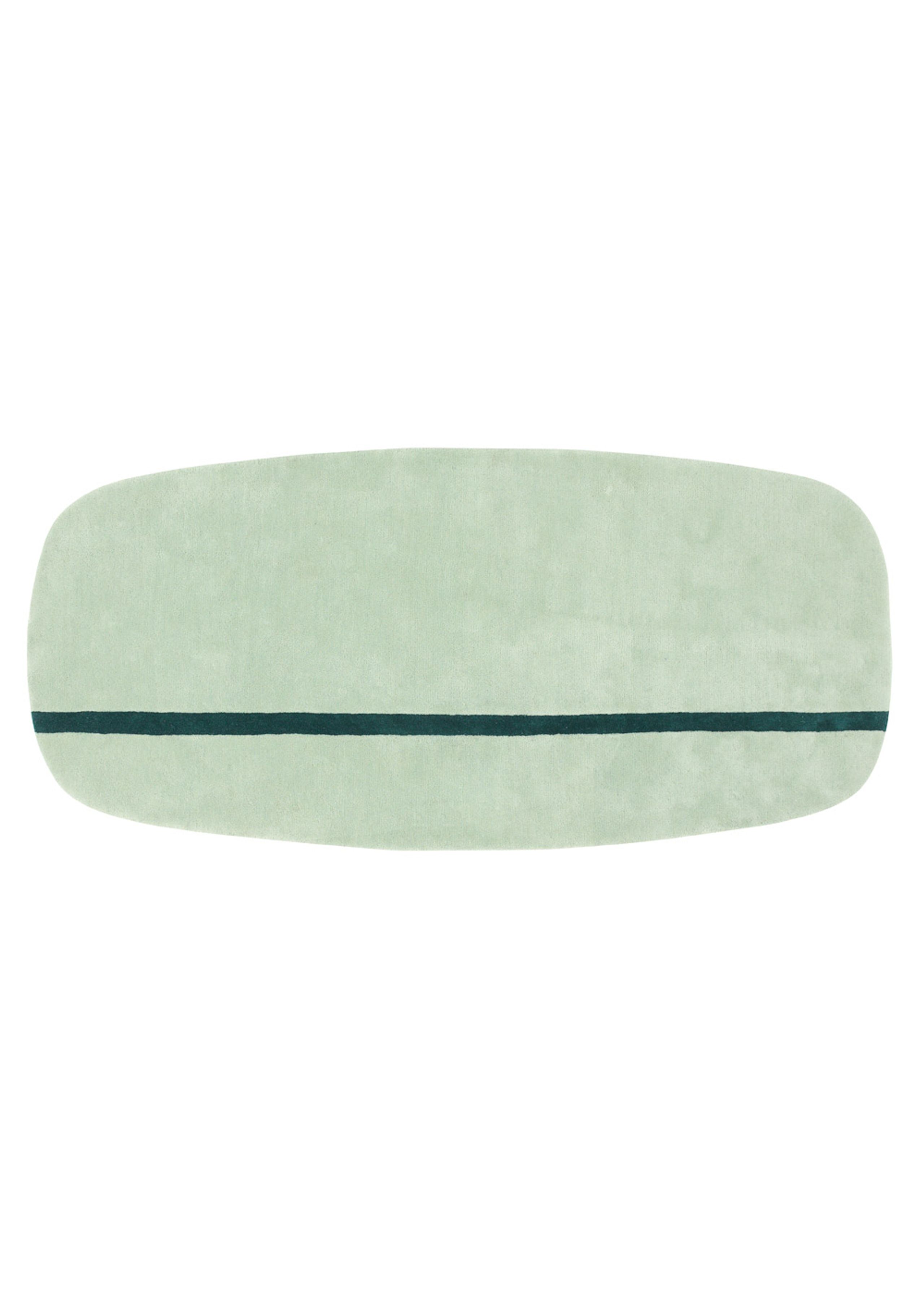 Normann Copenhagen - Tapis - Oona Carpet - Mint / 90x200